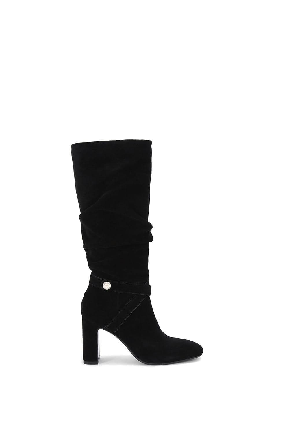 Carvela Women's 'Jackpot Slouch Knee' Suede Boots in Black | Size: 7