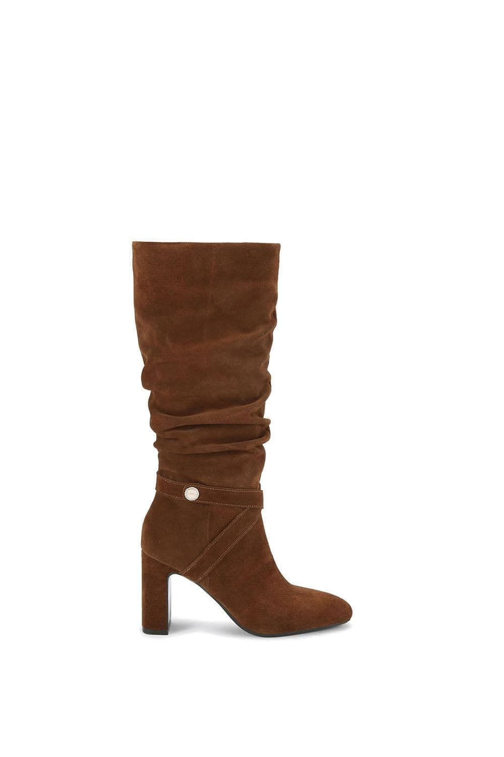 Carvela Women's 'Jackpot Slouch Knee' Suede Boots in Brown | Size: 7
