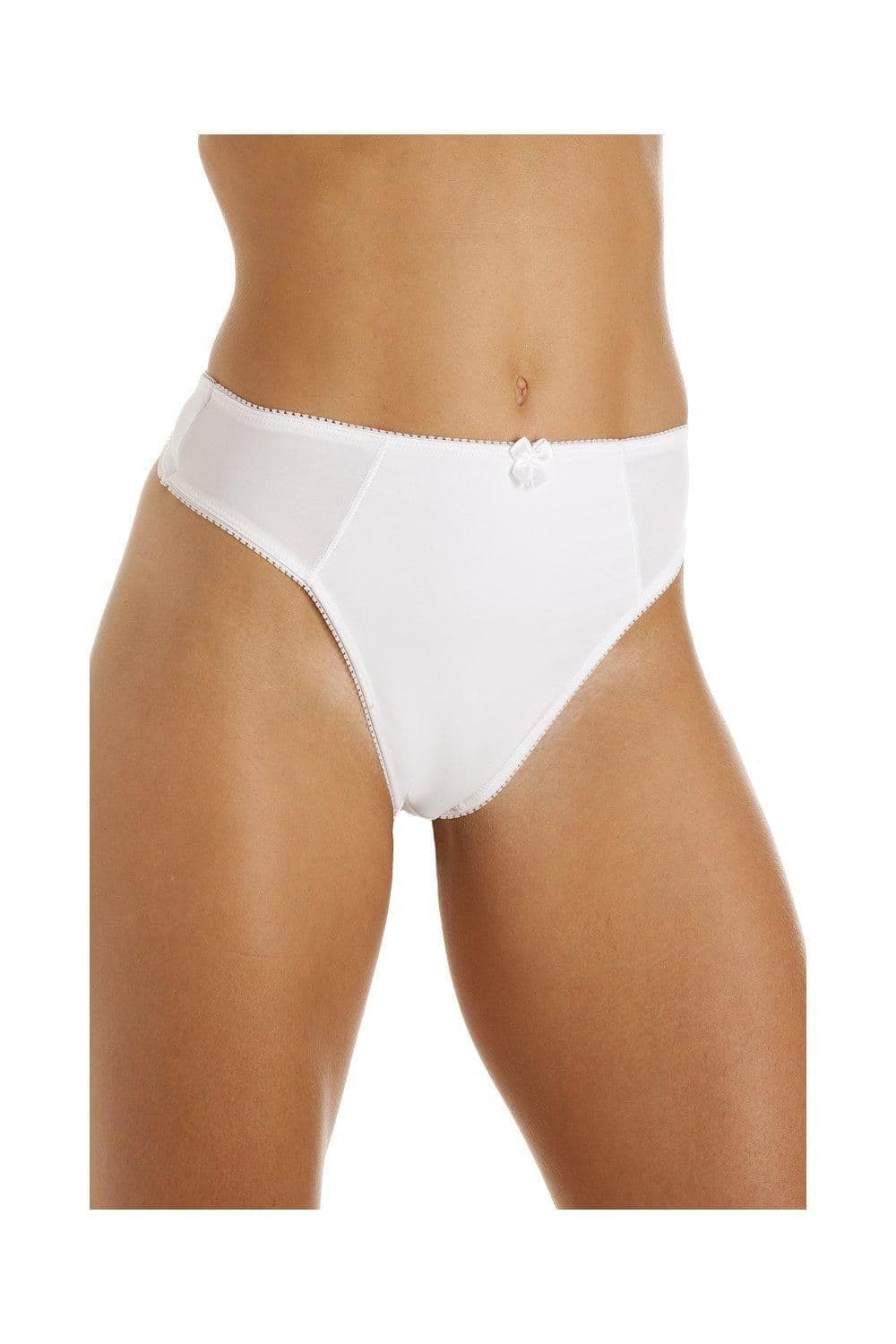 Two Pack Micro Fibre Control Thongs