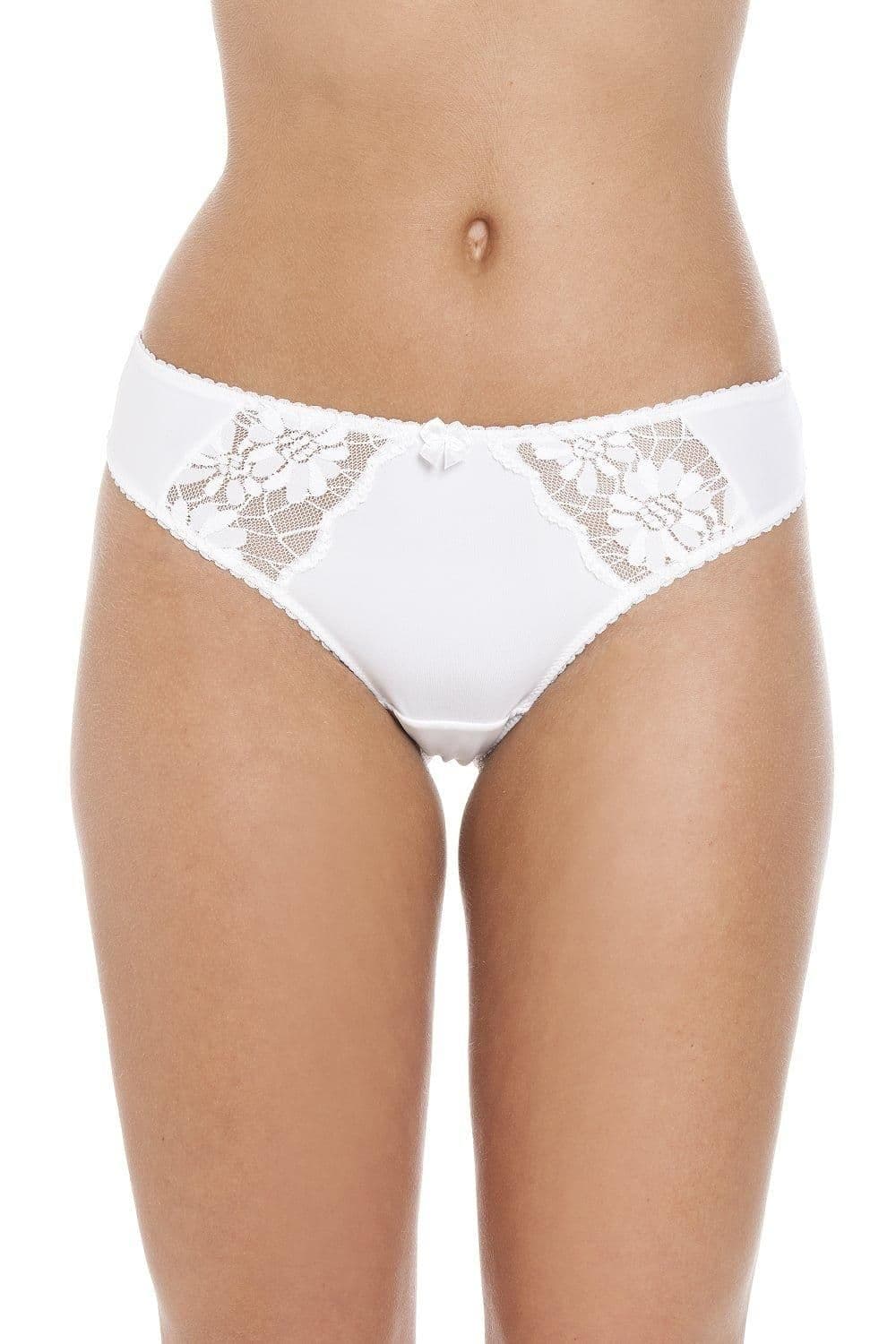 Three Pack Classic Lace Thong