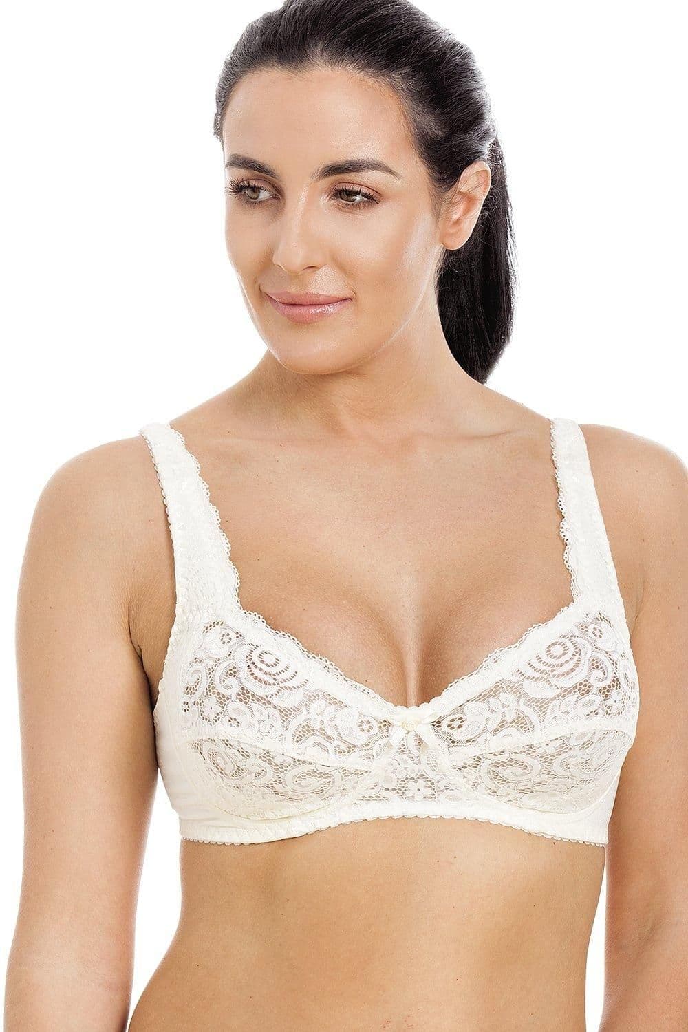 Non Wired Soft Cup Lace Bra