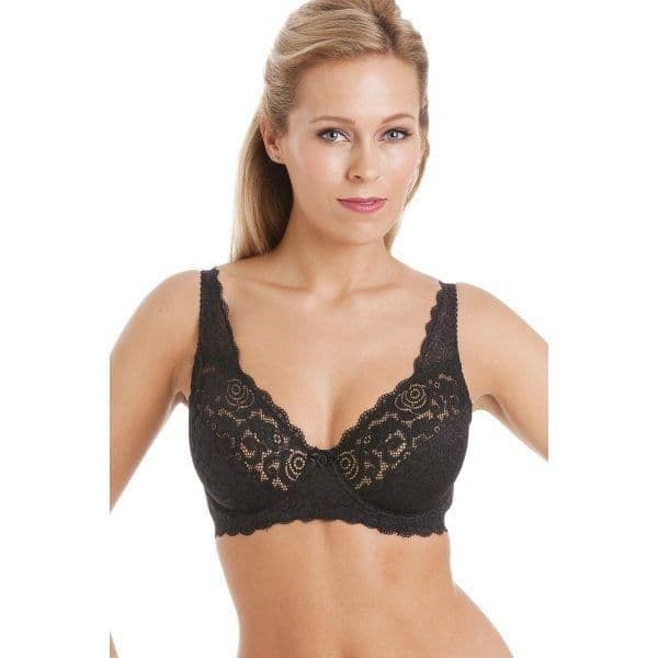 Classic Floral Lace Underwired Bra