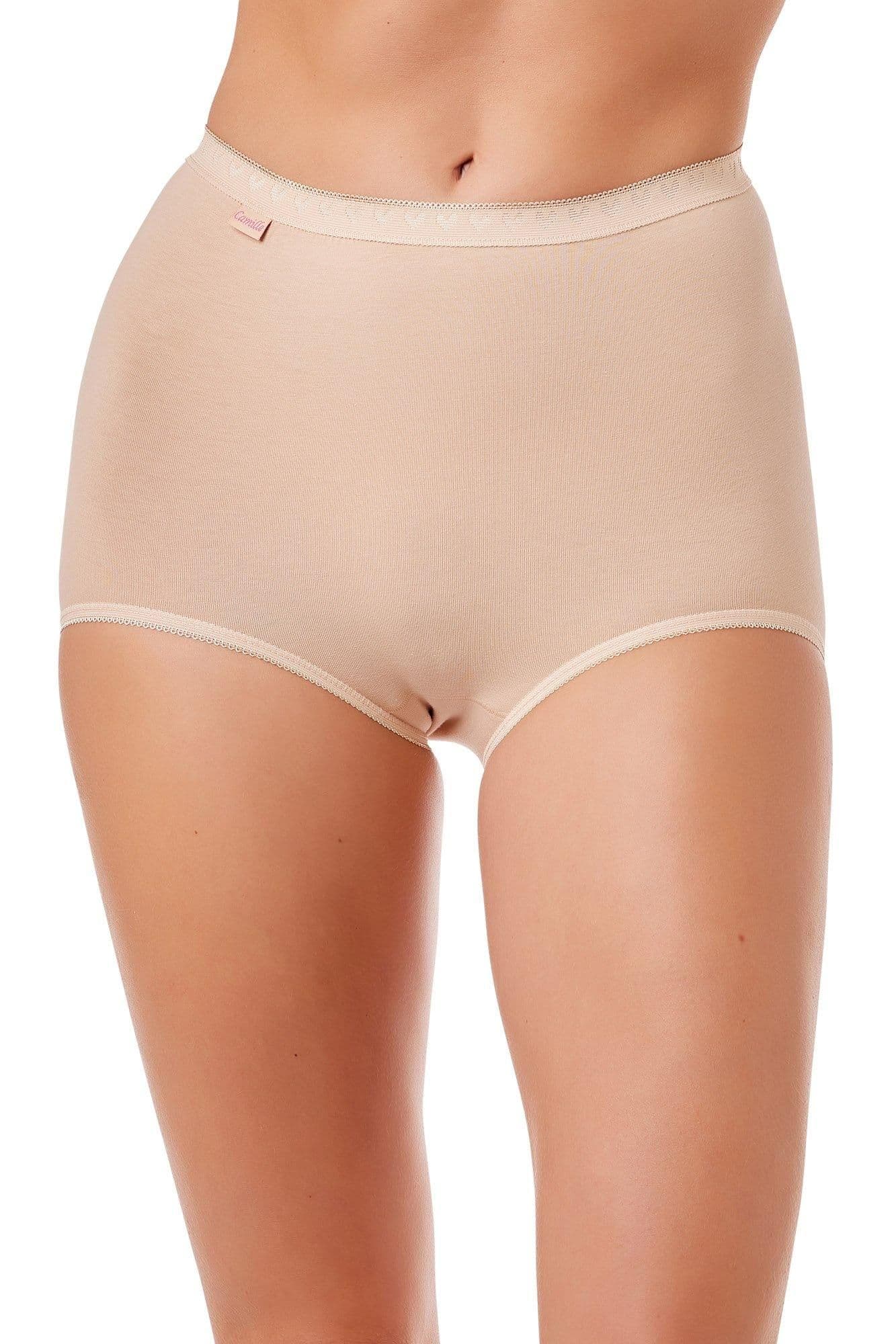 Three Pack Cotton Maxi Briefs