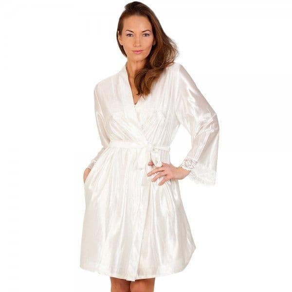 Luxury Satin Chemise Wrap Set
