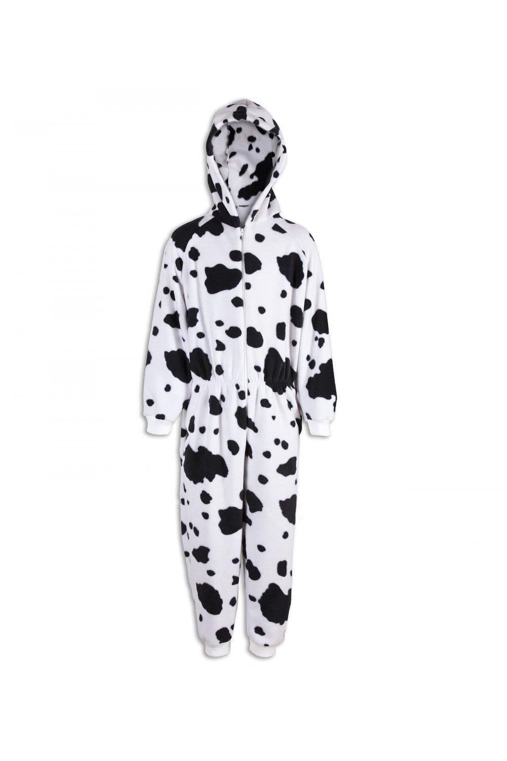 Supersoft Dalmatian Print Hooded All One Onesie