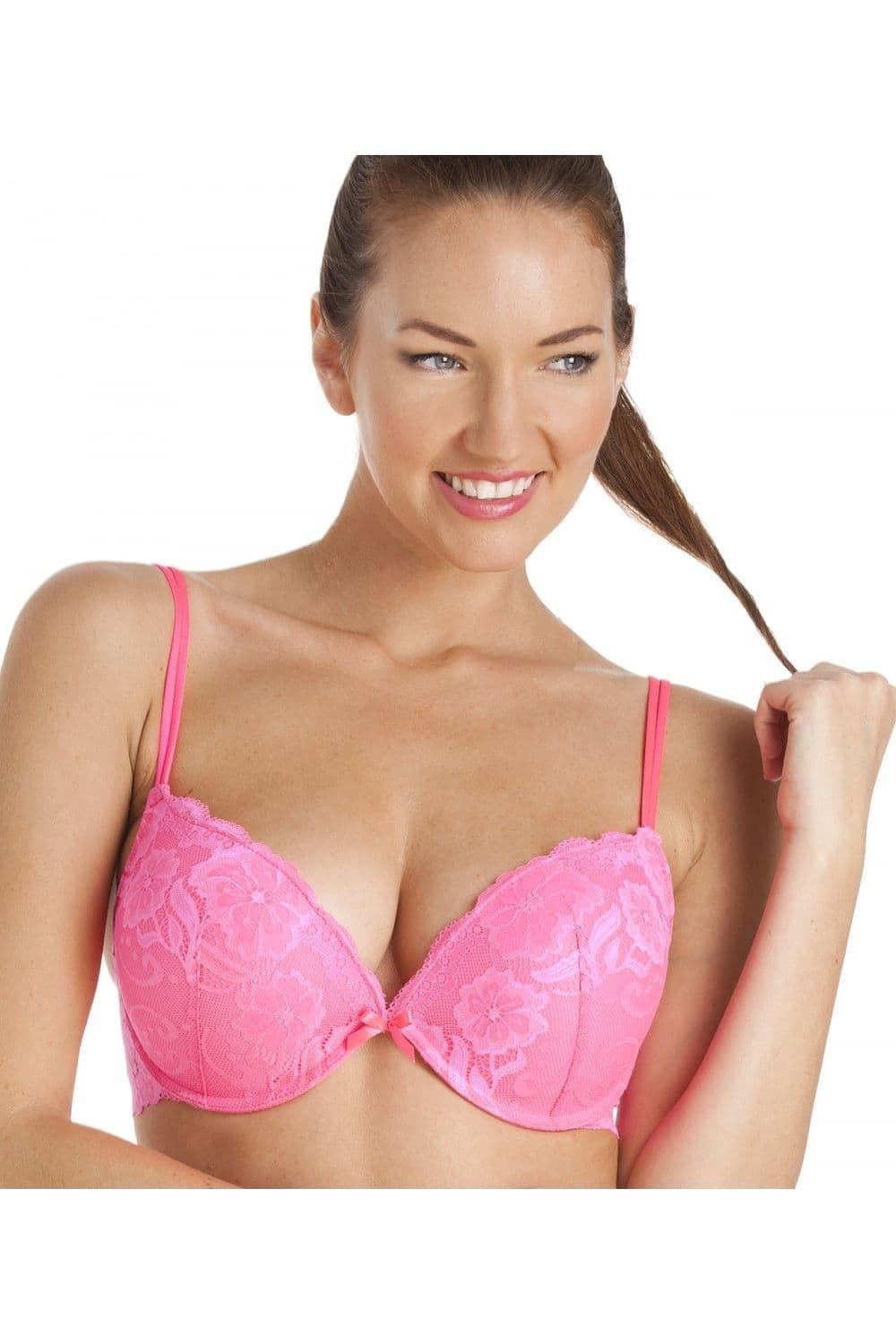Super Boost Padded Underwired Bra Bright