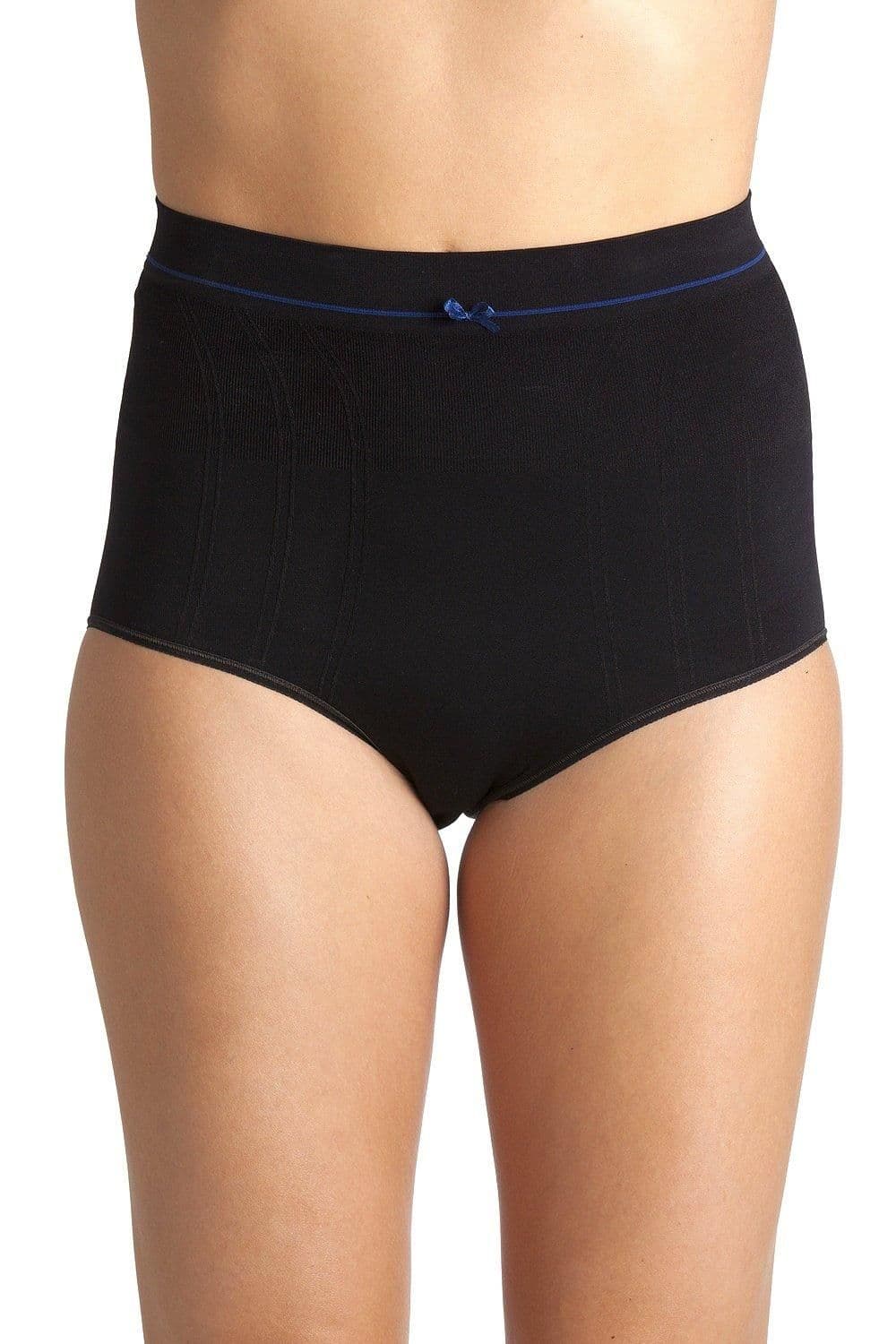 Two Pack Seamfree High Waist Shapewear Control Briefs