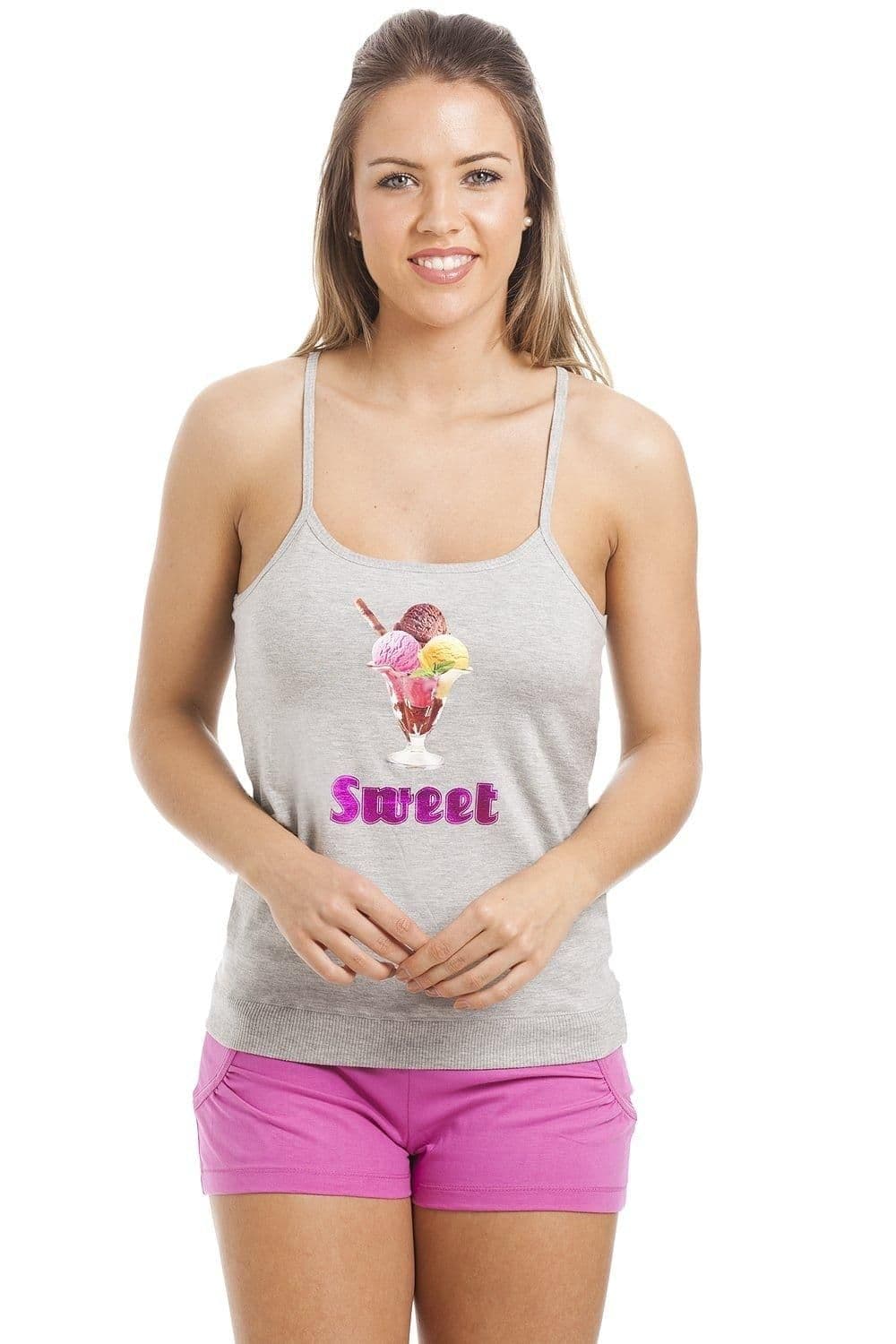 Two Piece Cotton Short Pyjama Set