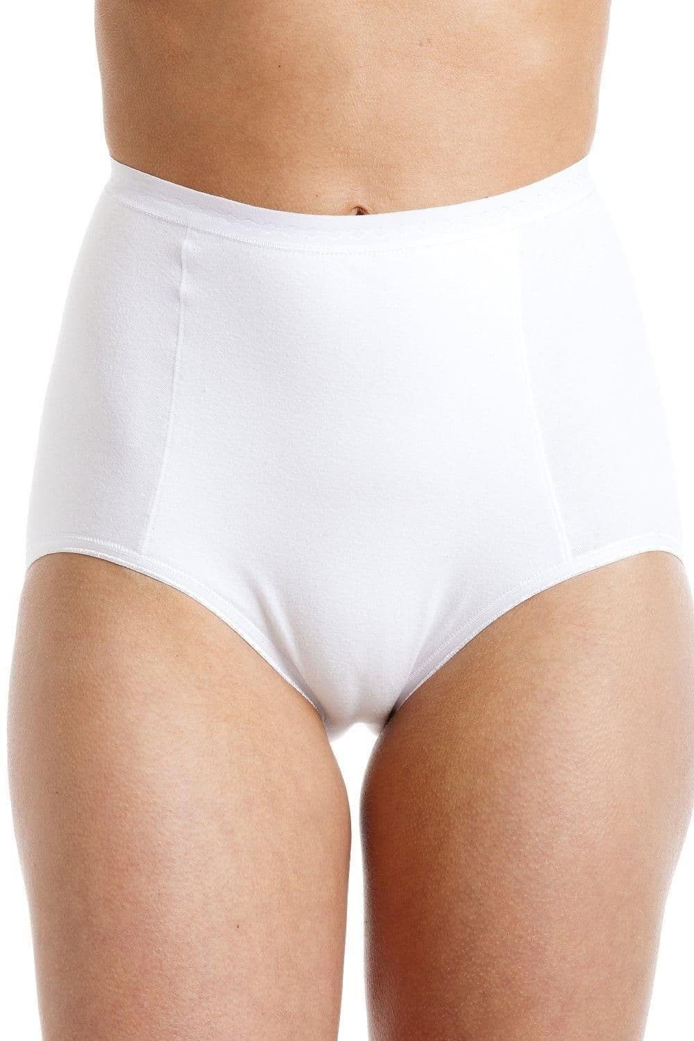 Two Pack High Waist Control Briefs