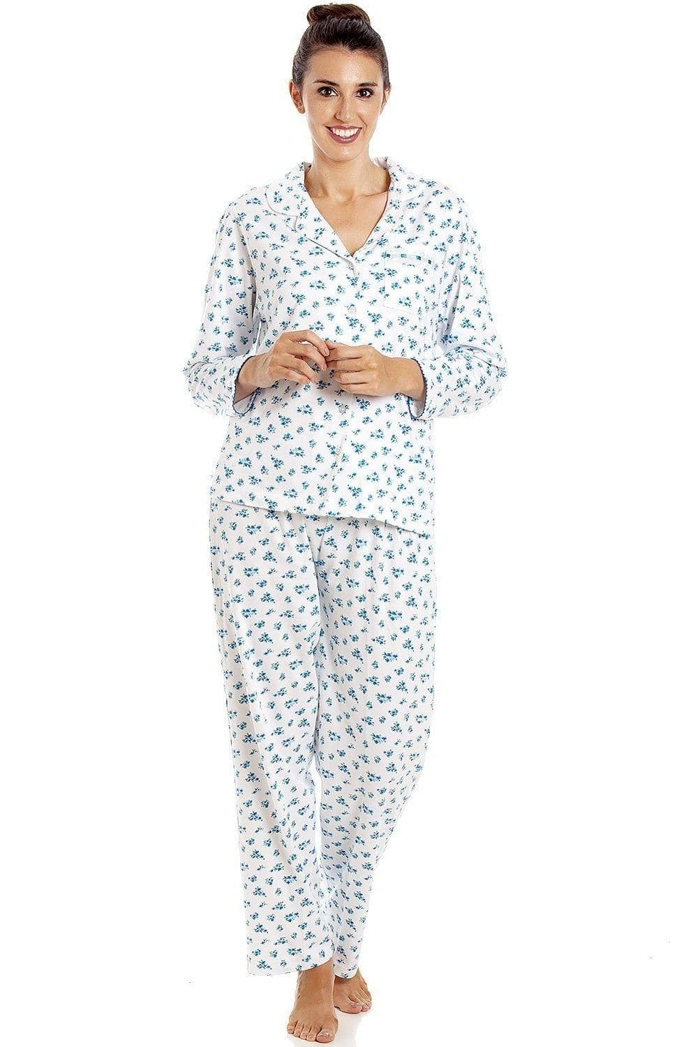Classic Ditsy Floral Print Cotton Pyjama Set
