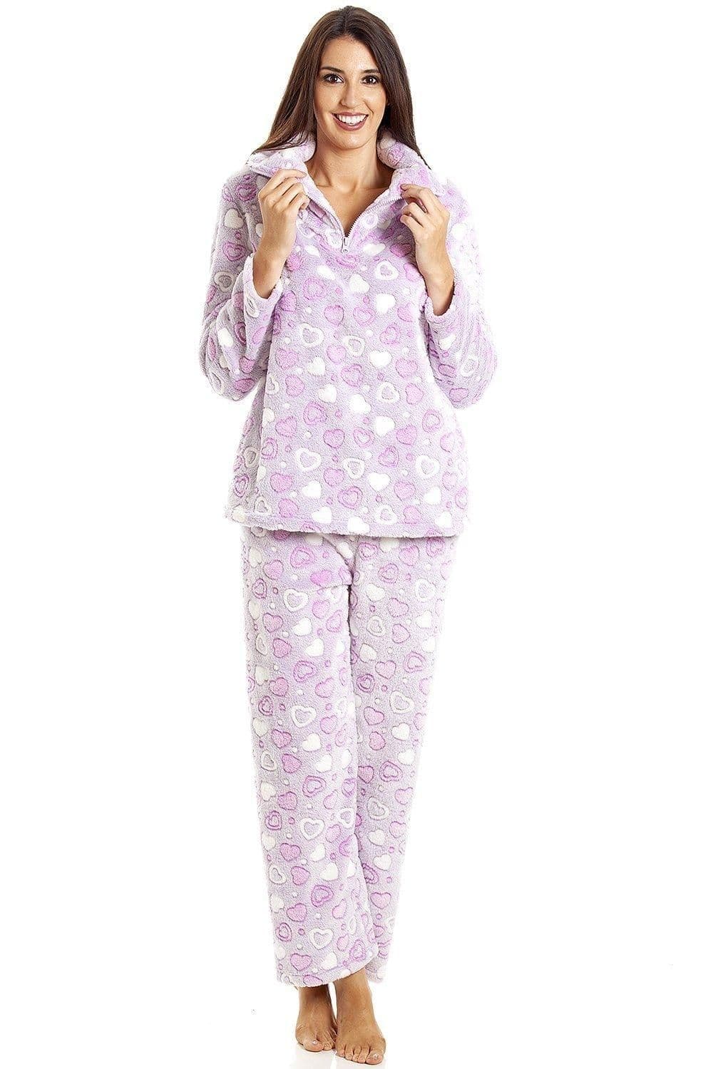 Supersoft Heart Print Pyjama Set