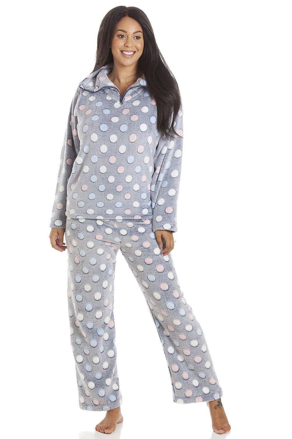 Spot Print Pyjama Set