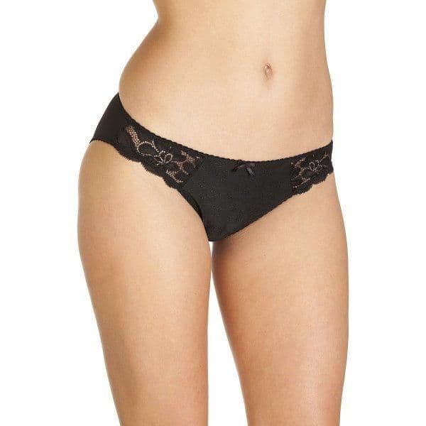 Three Pack Serenity Jacquard High Leg Briefs