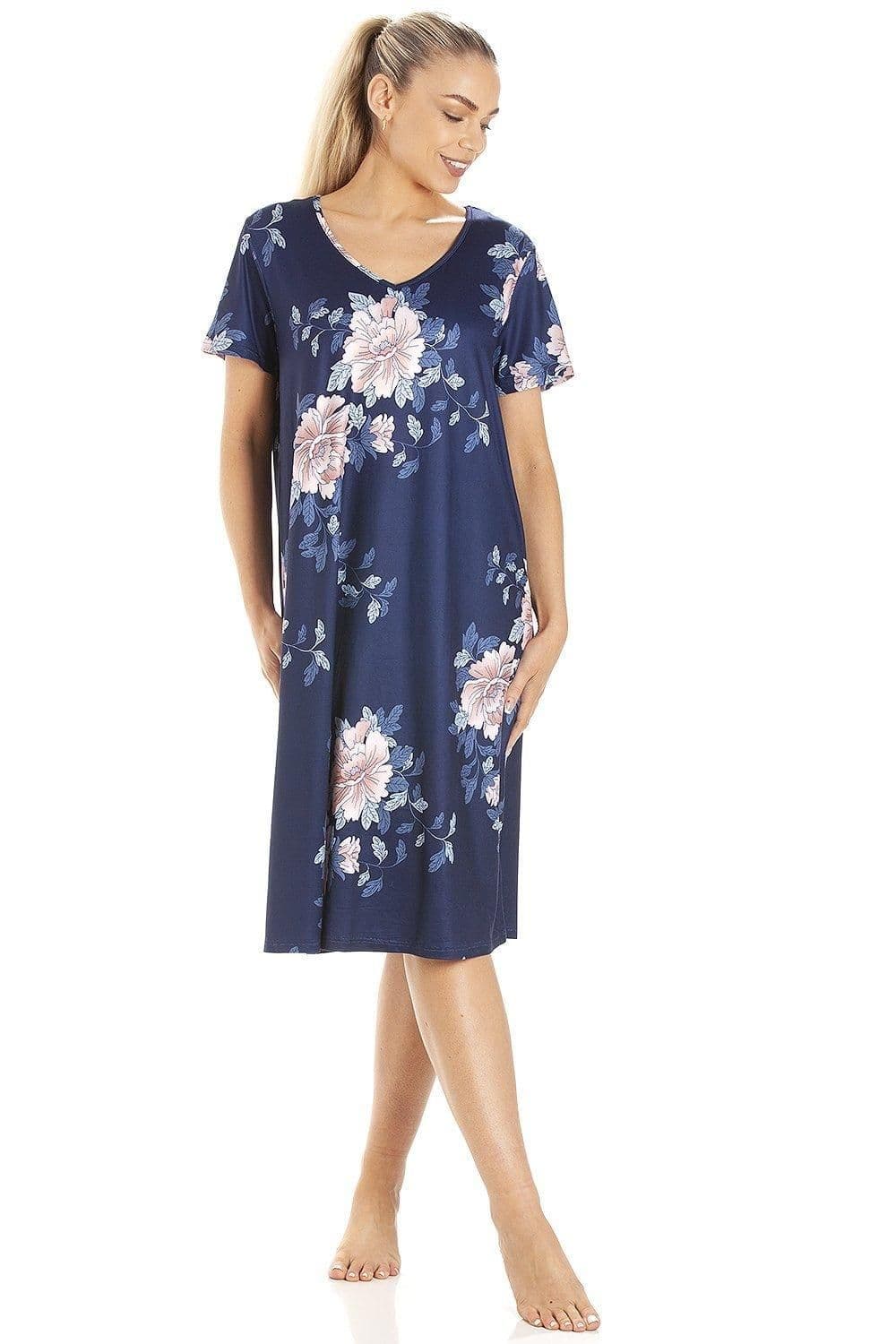 Lightweight Floral Print Nightdress