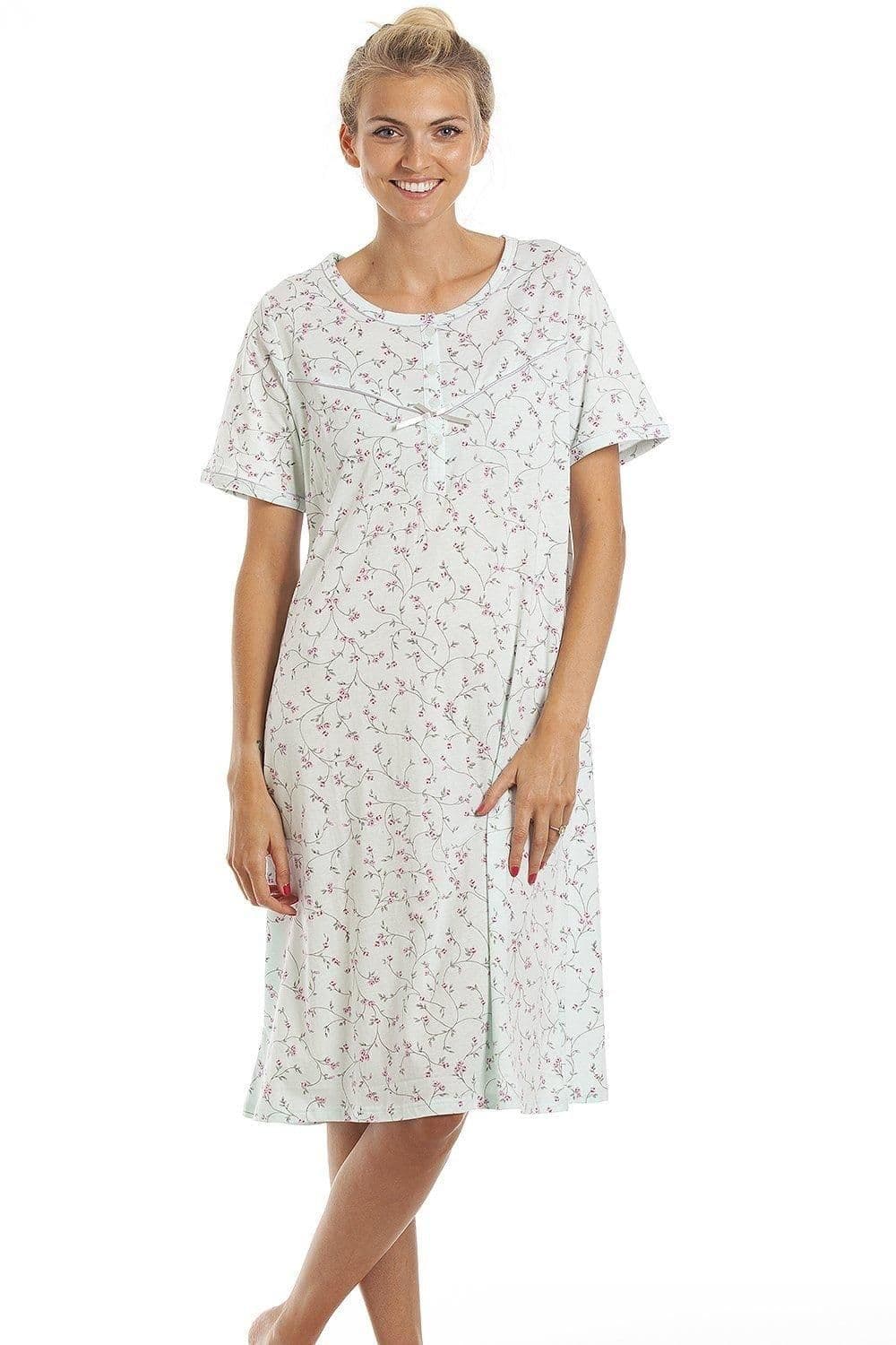 Classic Floral Print Nightdress
