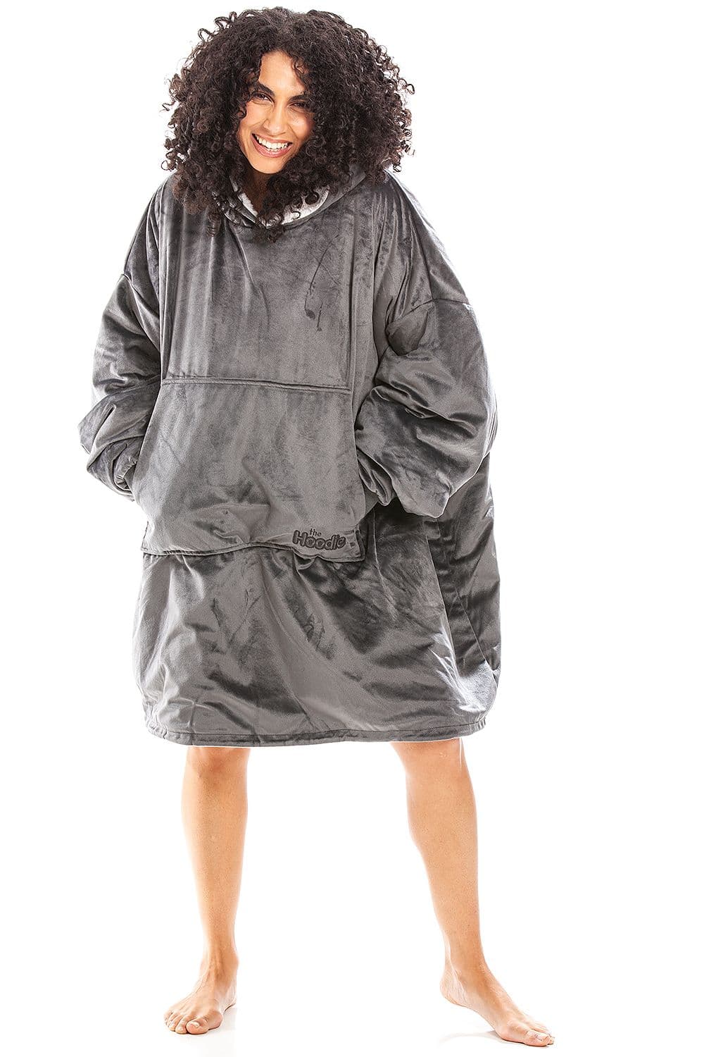 Supersoft Oversized Hoodie Heavy Weight Sherpa Fleece Wearable Hooded Blanket Elasticated Cuffs & Giant Pocket
