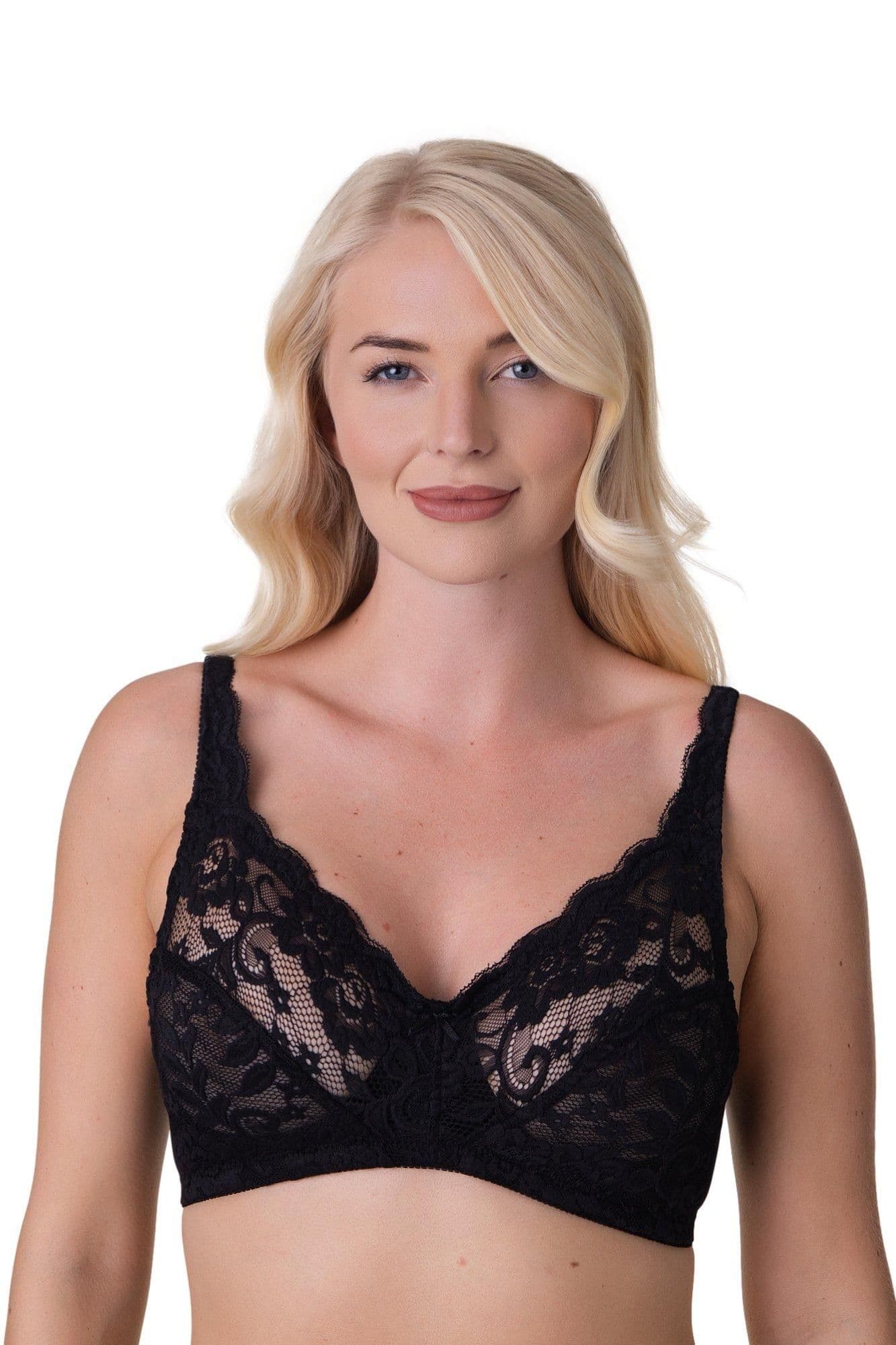 Soft Lace Cup Non Wired Bra