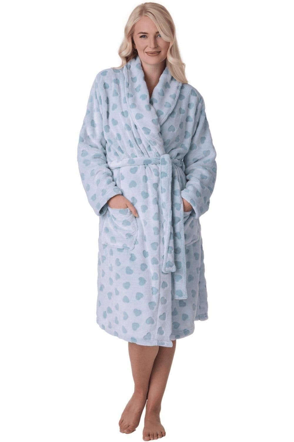 Luxurious Supersoft Printed Bathrobe