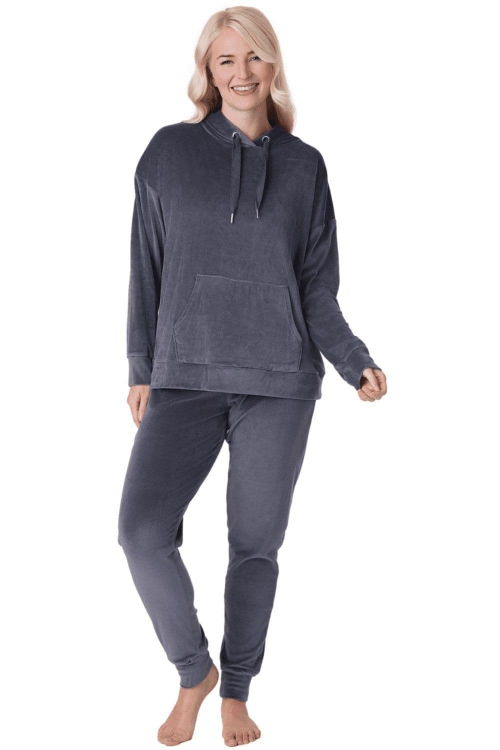 Supersoft Velour Loungewear Pyjama Set
