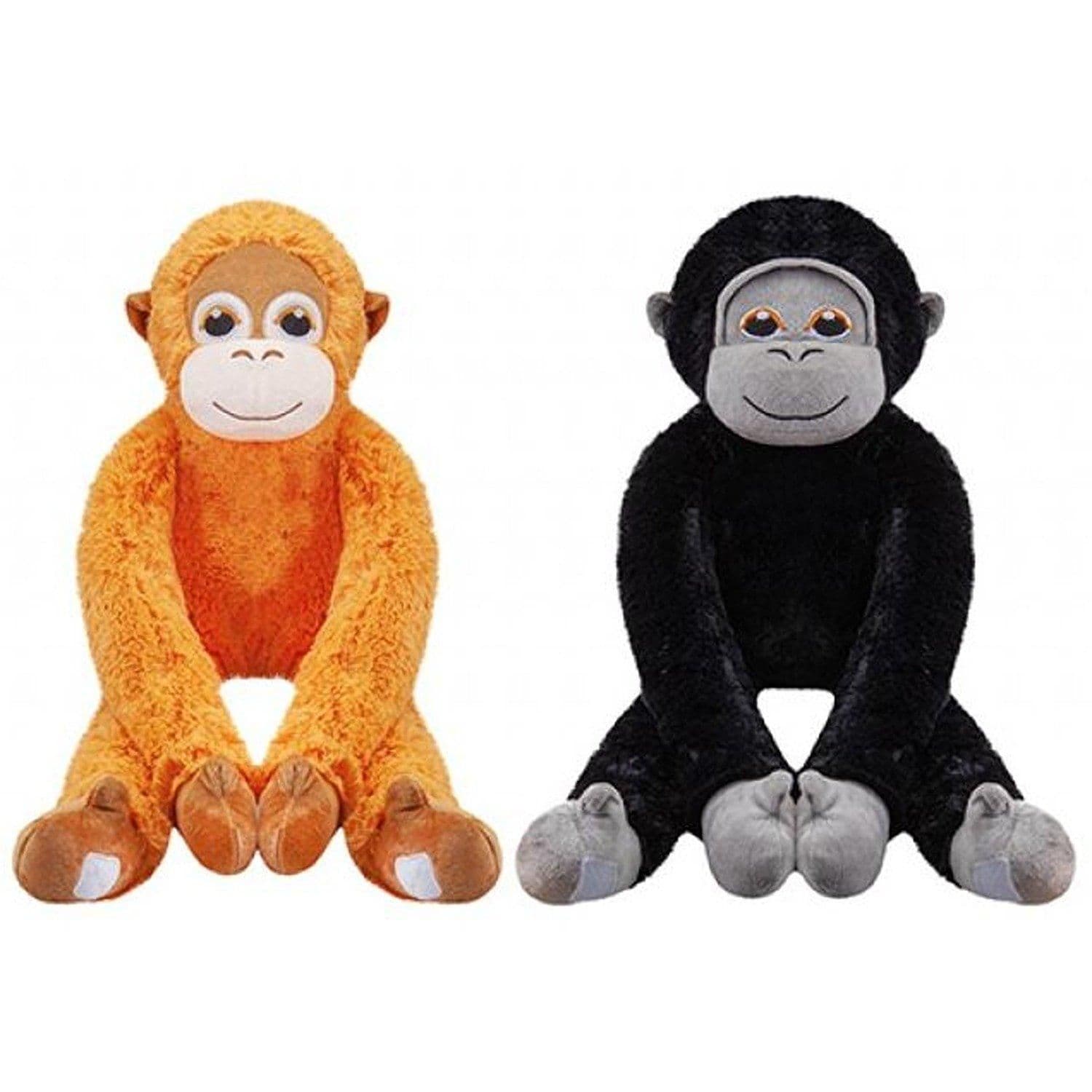 Wraparound Gorilla & Orangutan 53cm Plush Soft Toy