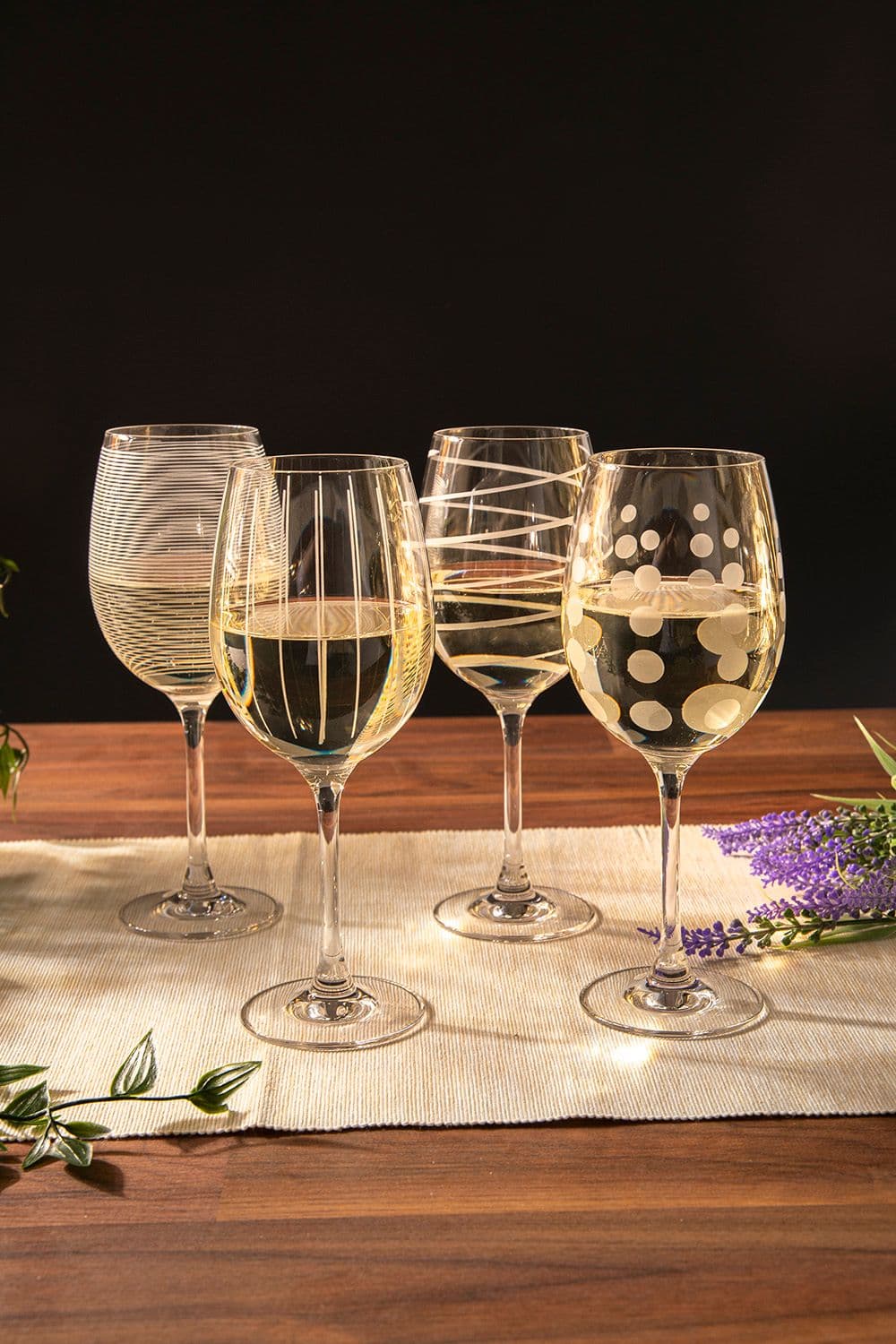 Cheers Wine Glasses Set 4 Dishwasher Safe