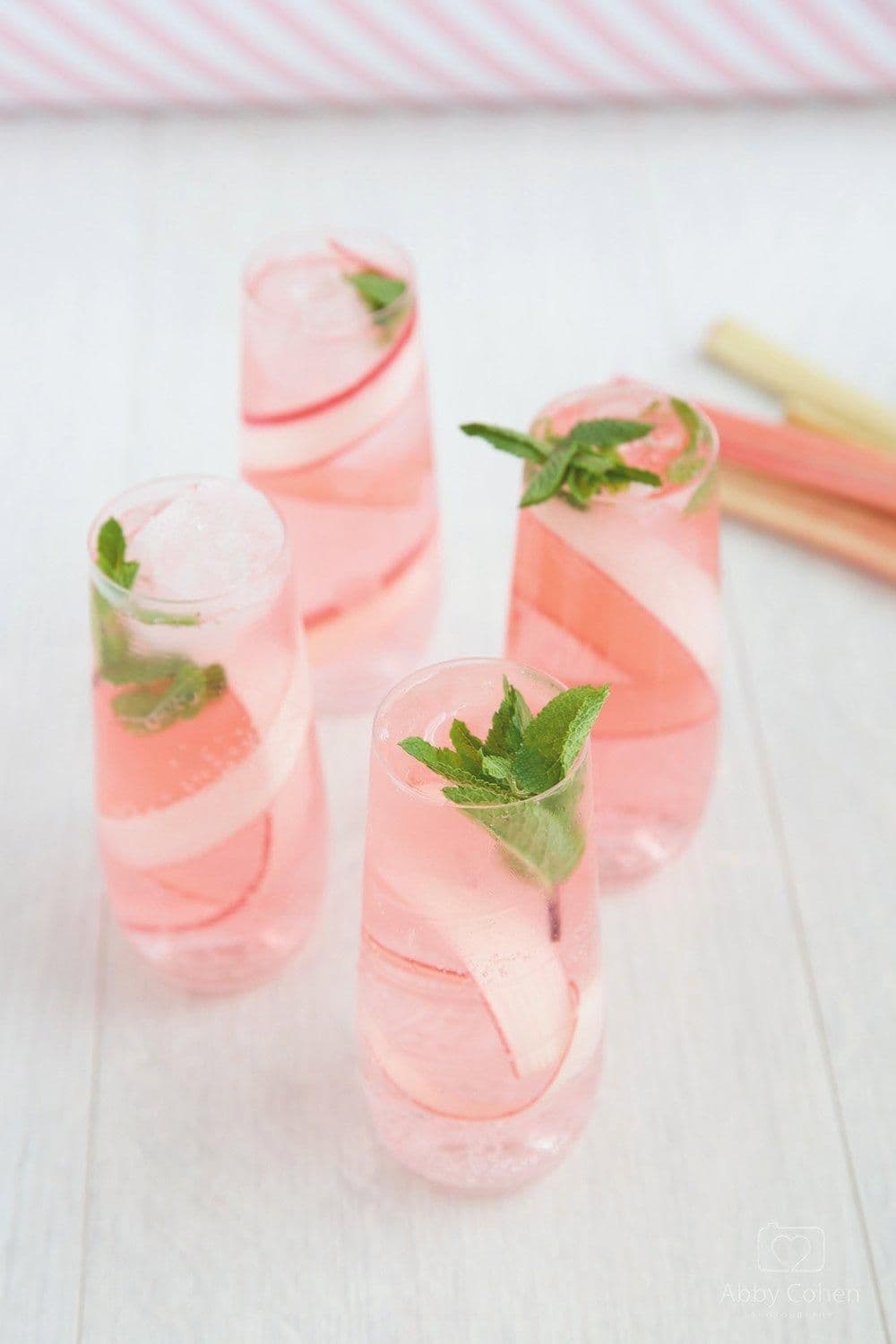 Cheers Pack 4 Stemless Flute Glasses