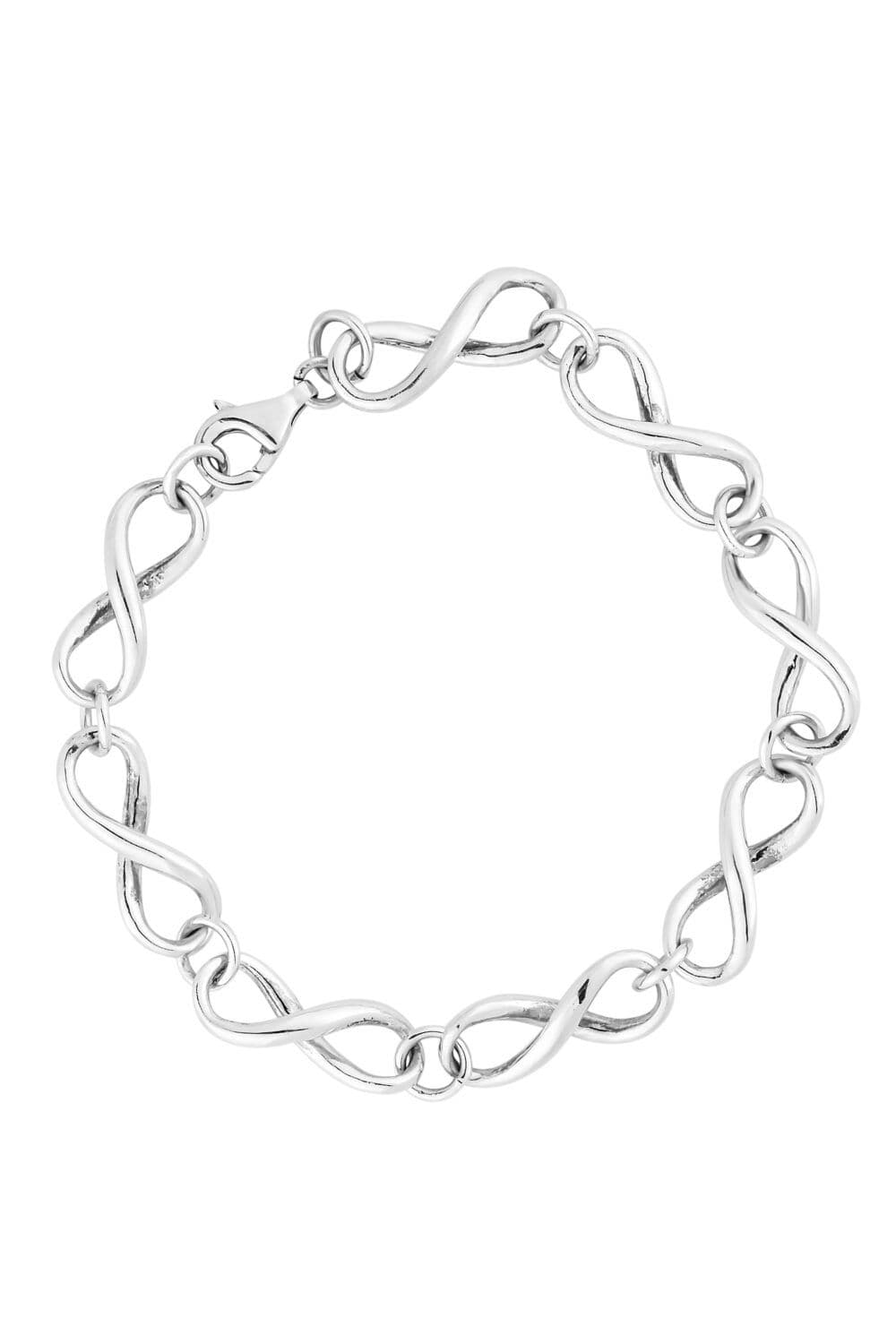 Sterling 925 Infinity Link Bracelets