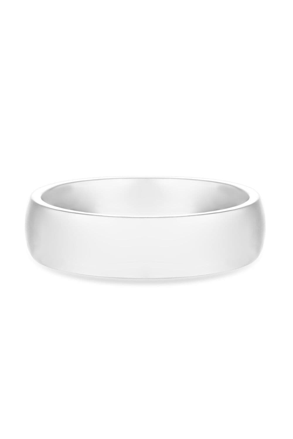 Sterling 925 Cubic Zirconia Wedding Band Ring