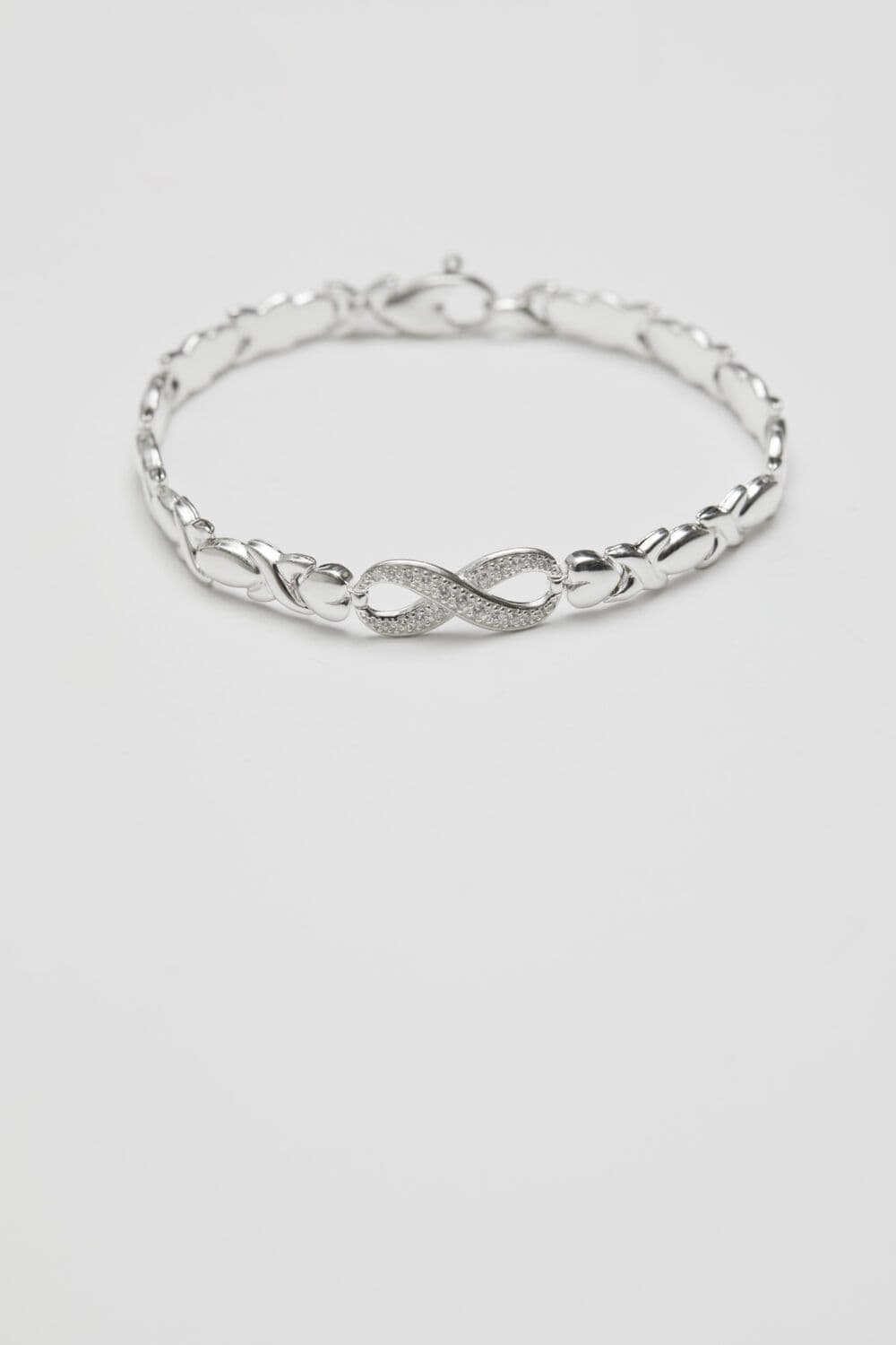 Sterling 925 Infinity Kiss Bracelet
