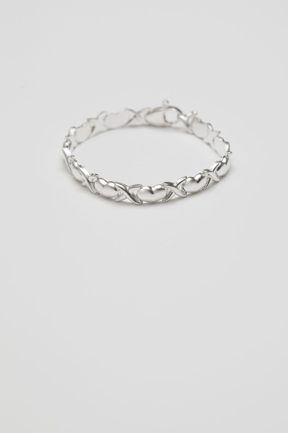 Sterling 925 Heart Kiss Bracelet