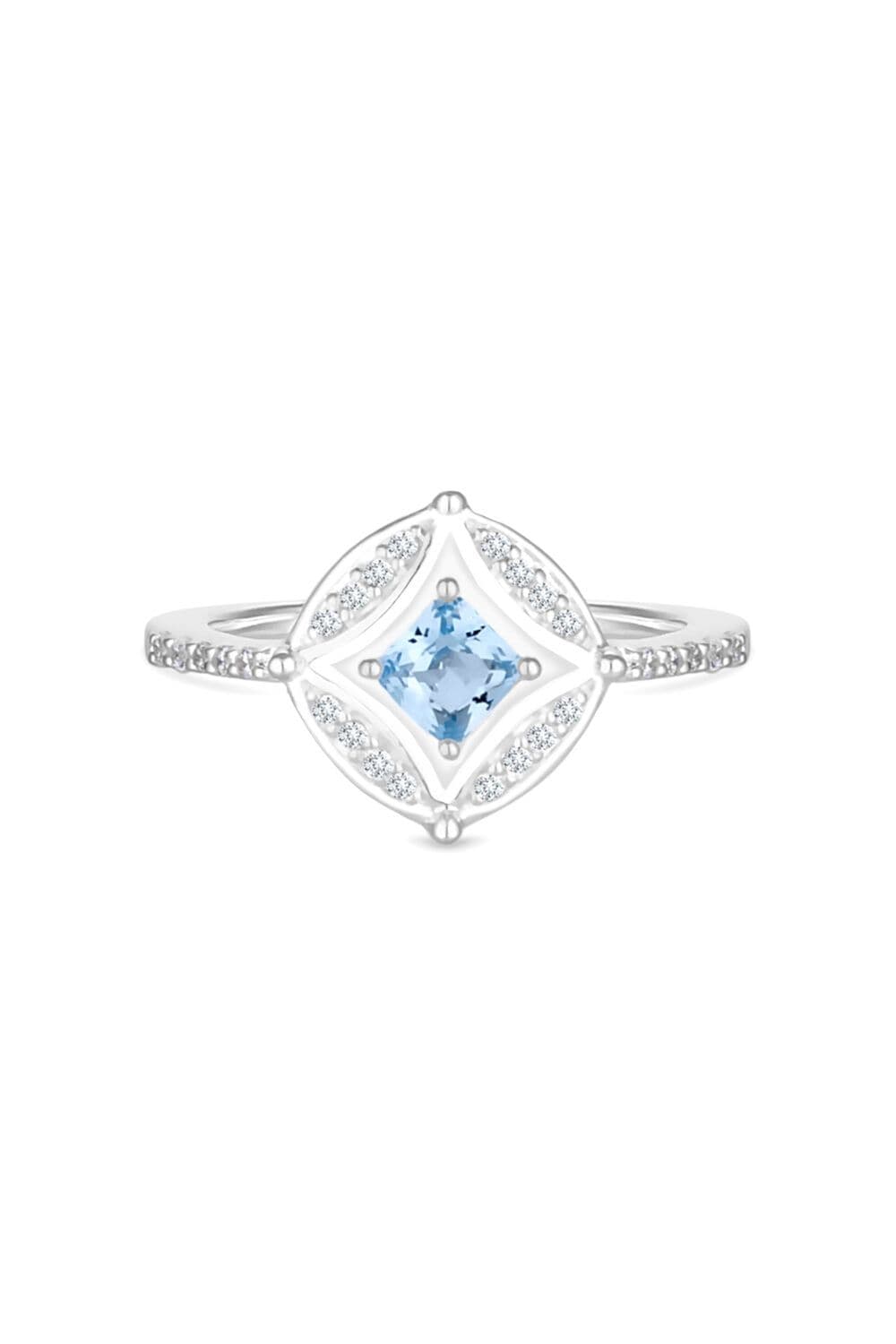 Sterling 925 Spinel Cubic Zirconia Ring