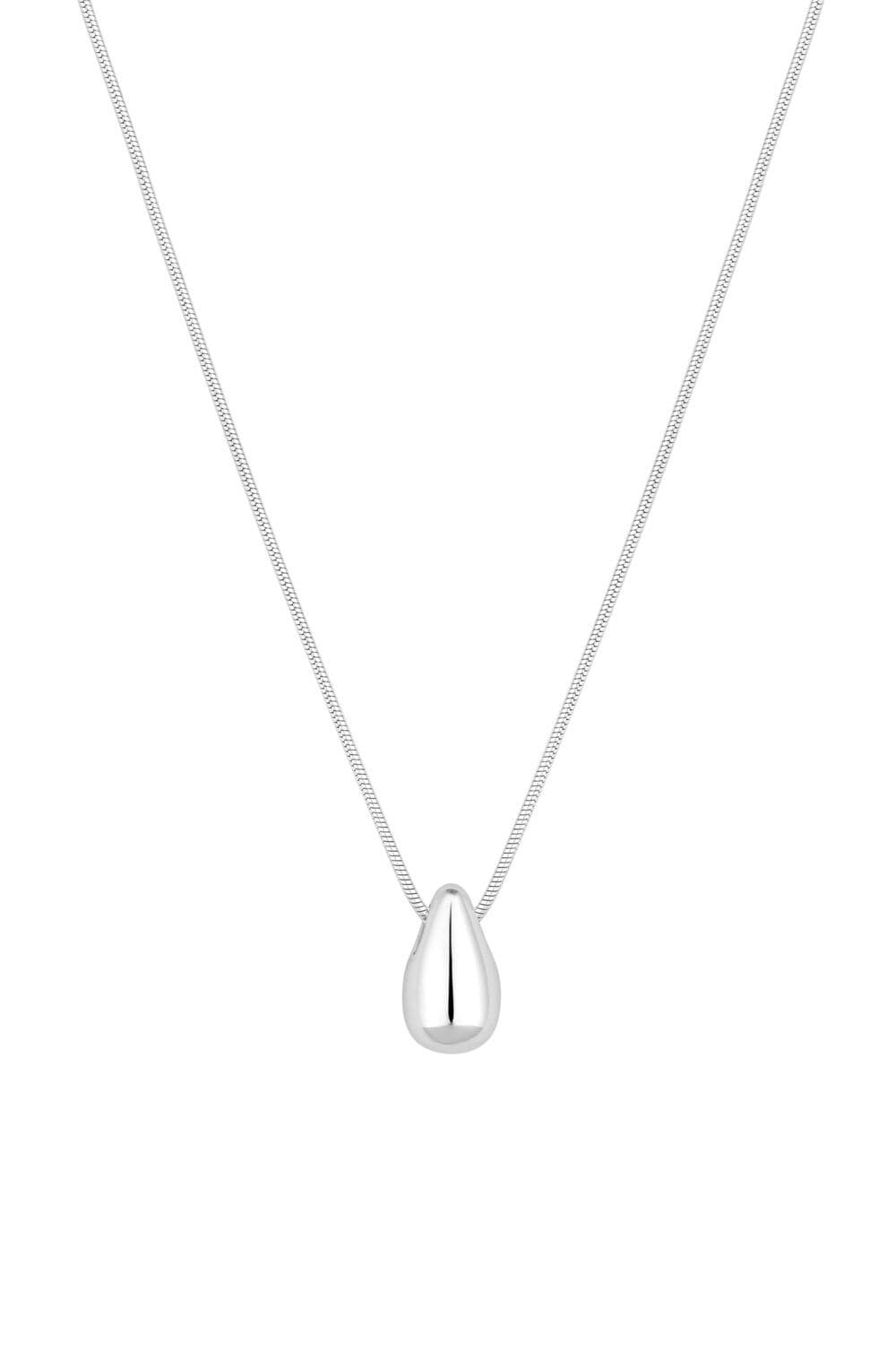 Sterling 925 Polished Nugget Necklace
