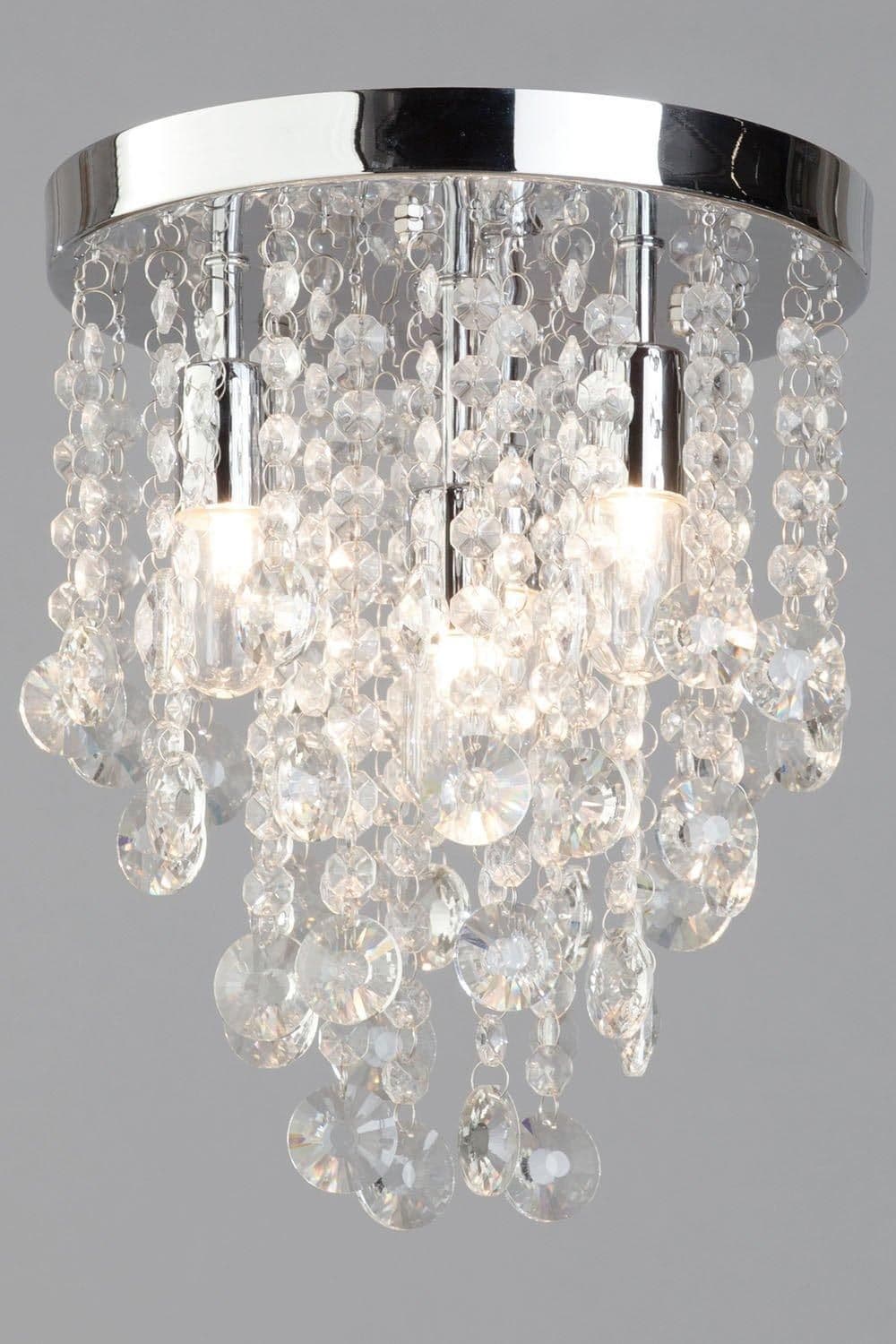 Small Cirrus Flush Ceiling Light