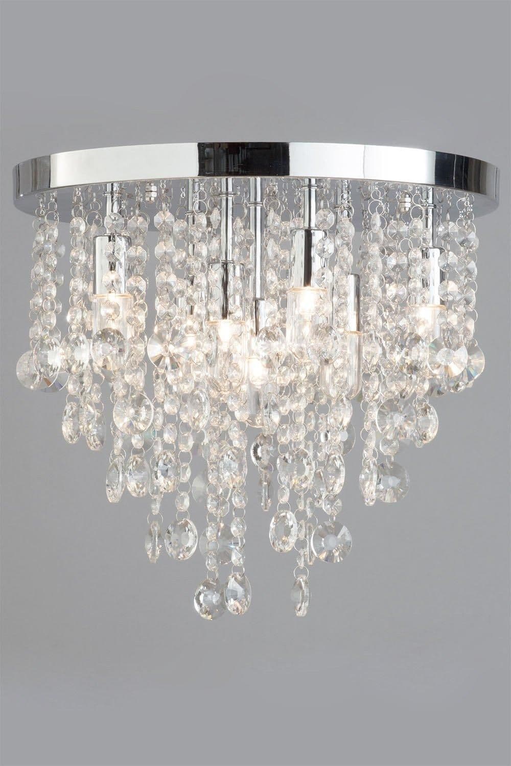 Large Cirrus Flush Ceiling Light