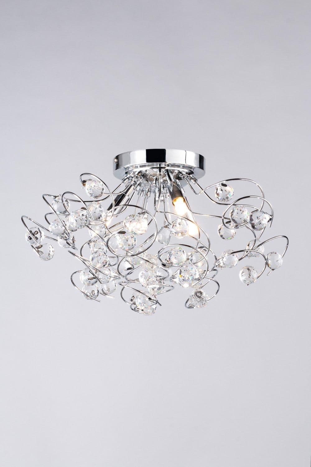Lila Flush Ceiling Light