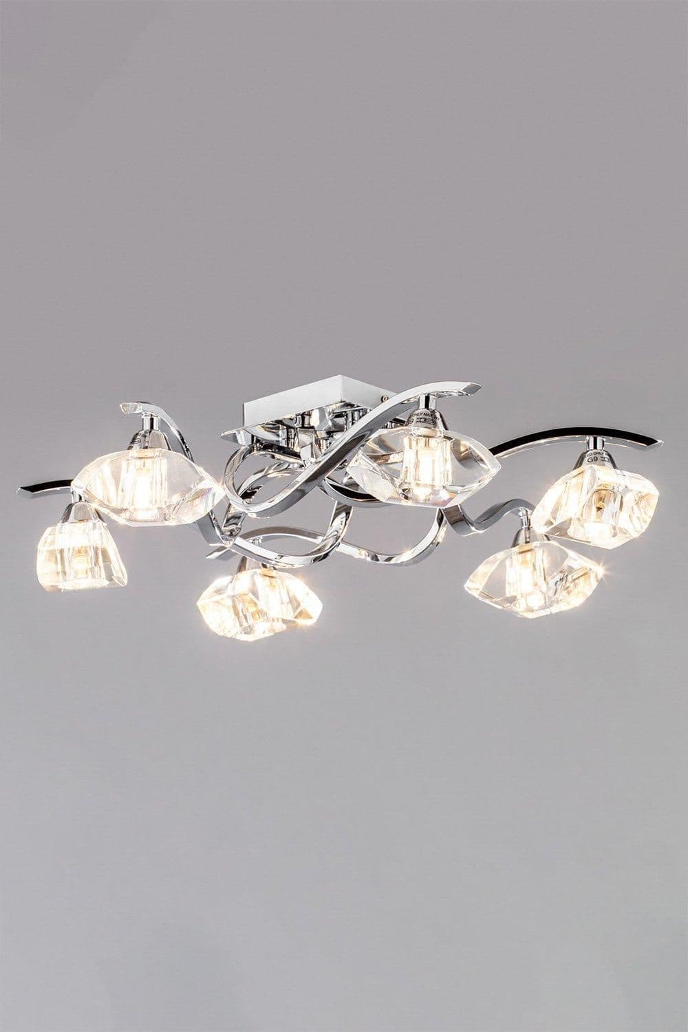 Large Bella Flush Ceiling Light