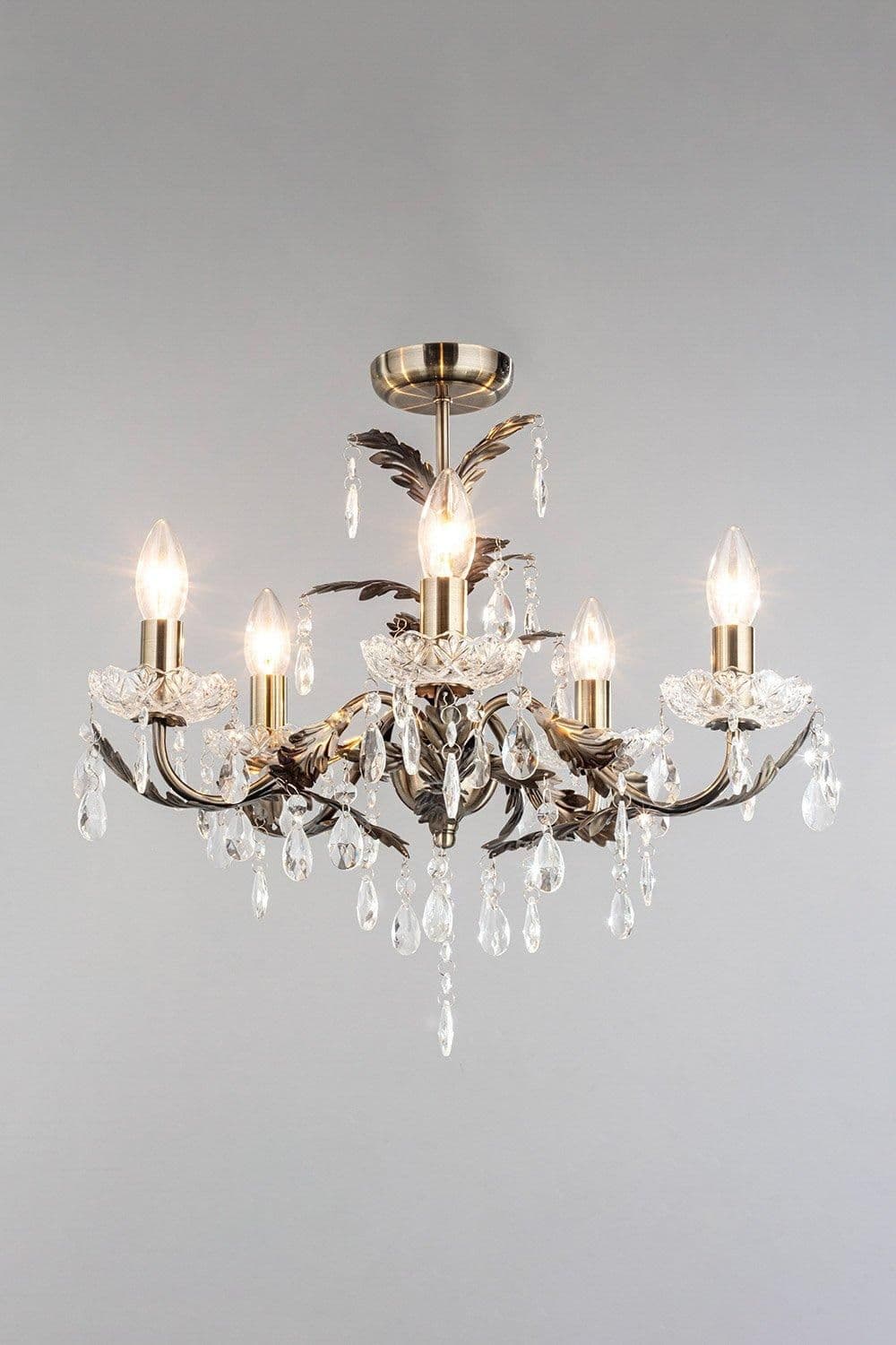 Paisley Flush Ceiling Light
