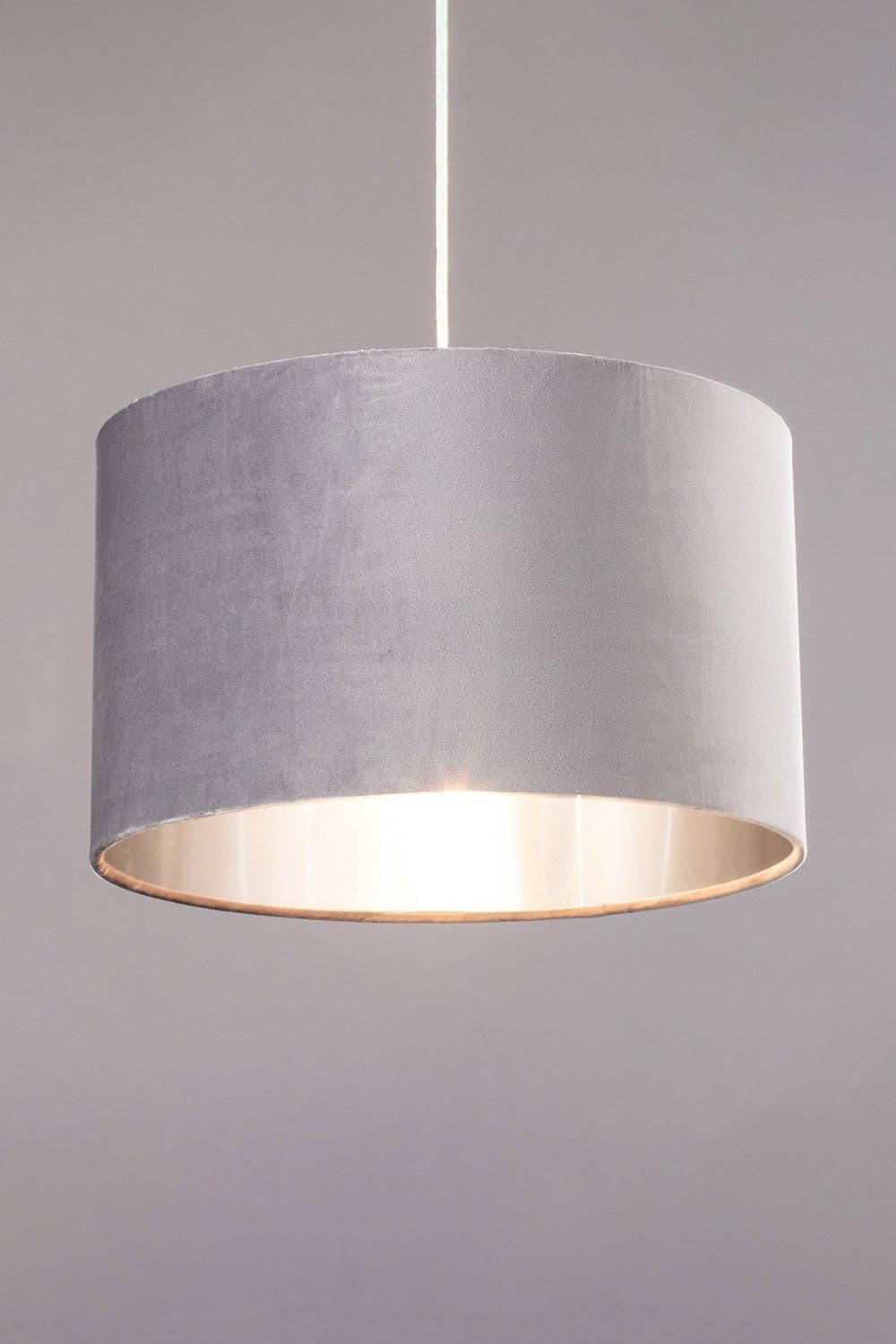 Large Velvet Easy Fit Light Shade