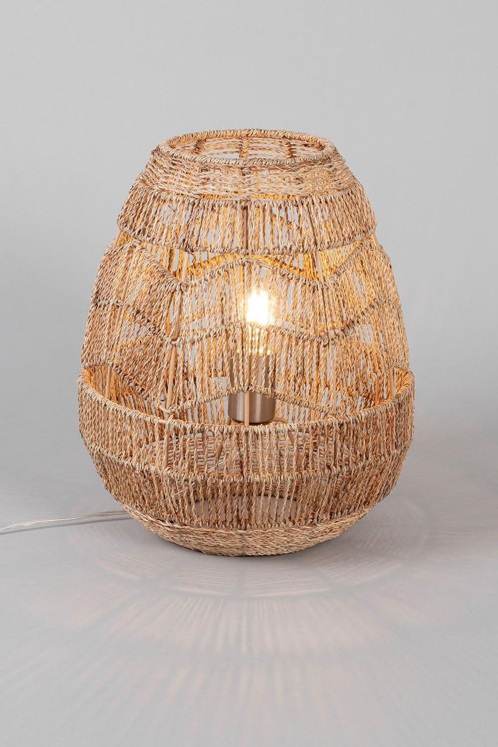 Jute String Table Lamp