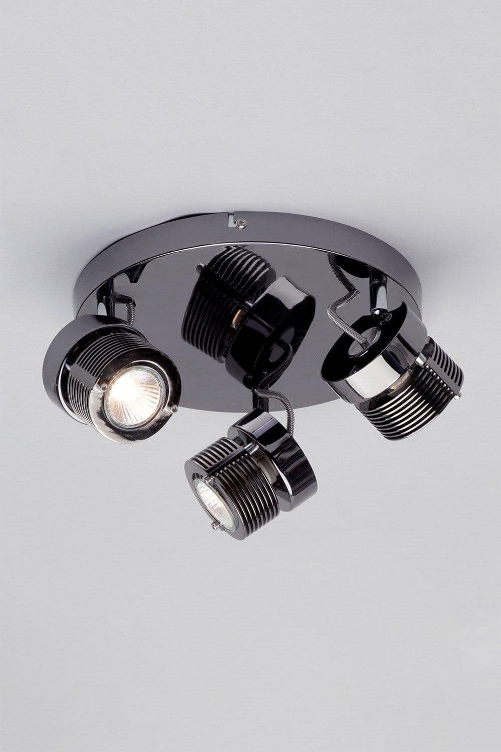 Large Lucas Plate Spotlight Ceiling Light