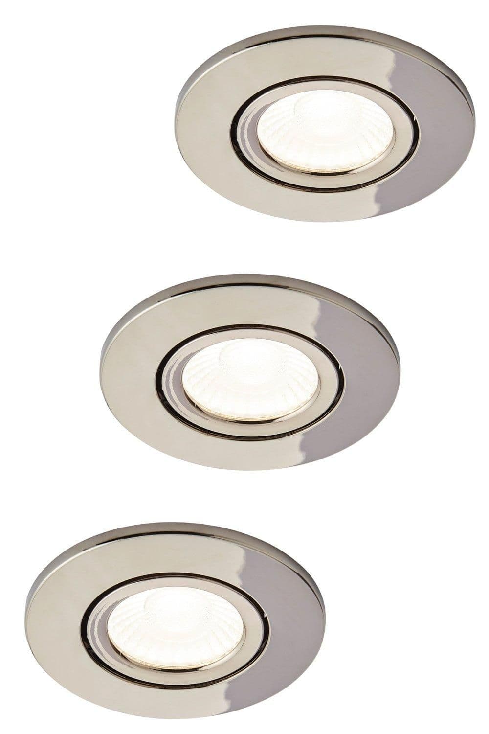 Ruva 3 Pack Circular Fire Rated Spot Light