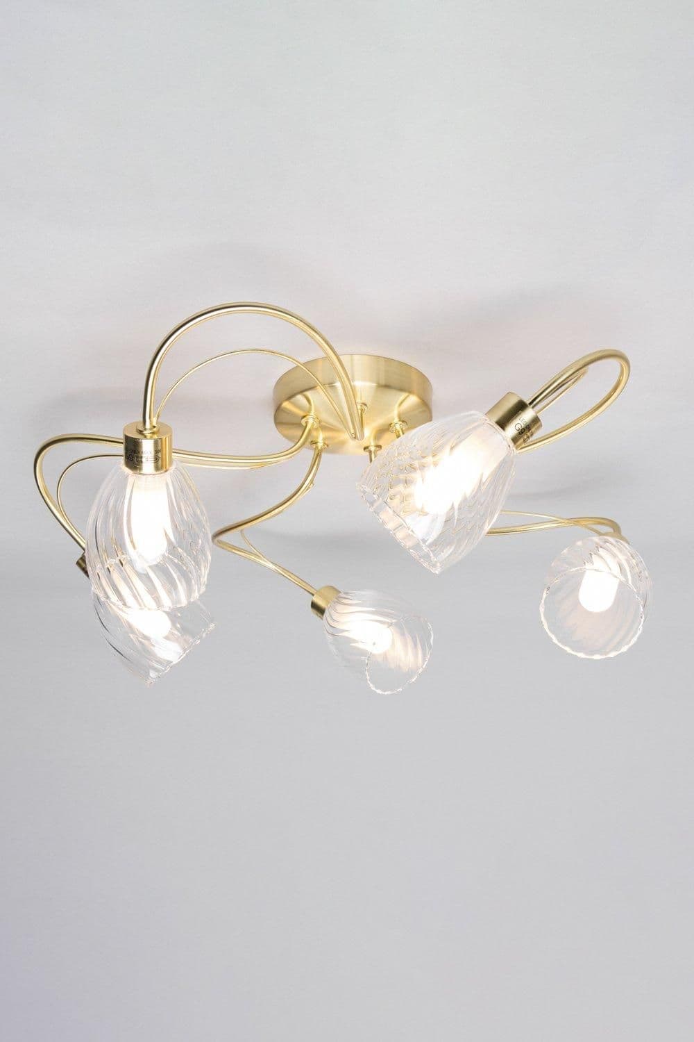 Arya Bathroom Flush Ceiling Light