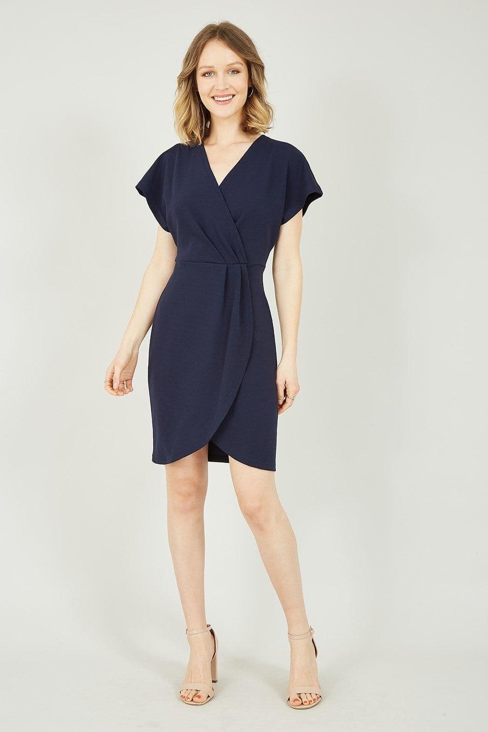 Wrap Front Dress