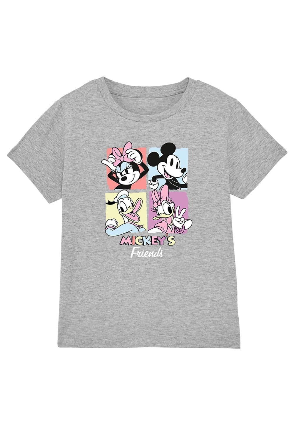 Mickey Mouse Friend Squares T Shirt