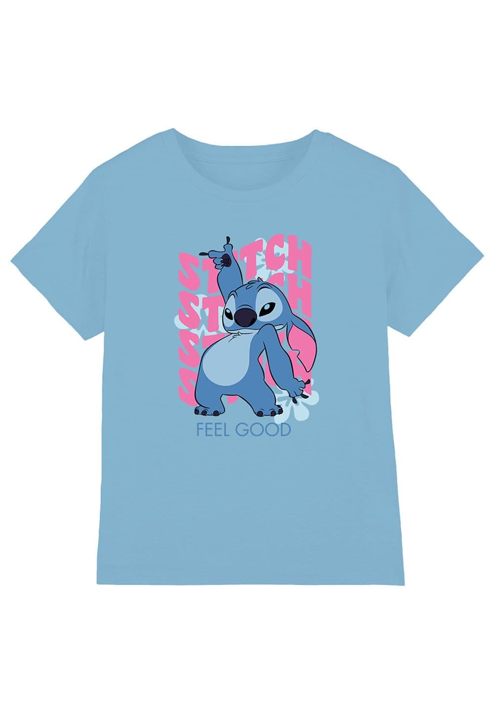 Lilo & Stitch Wavy Stitch T Shirt
