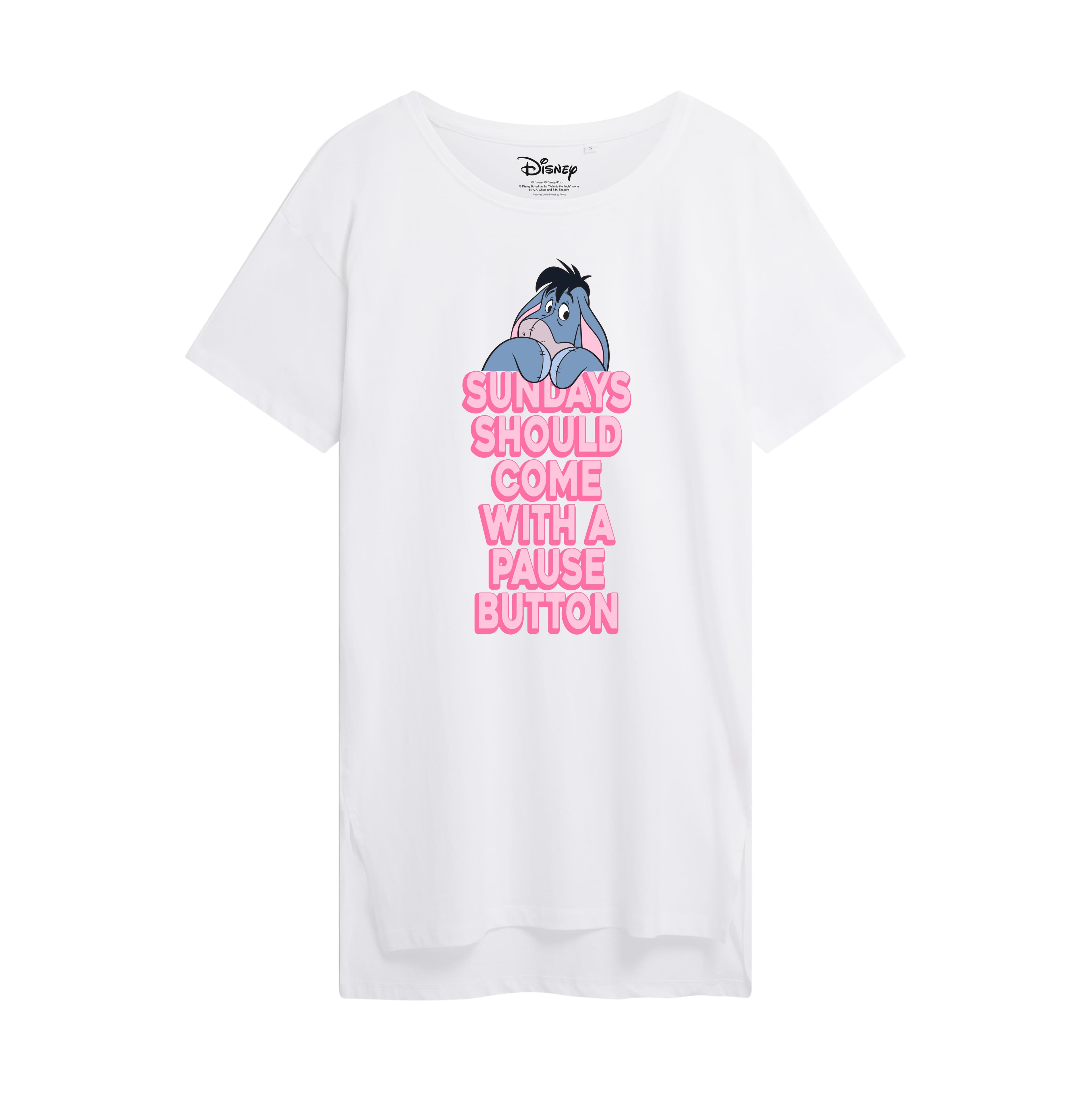 Winnie Pooh Eeyore Sundays Sleep T Shirt