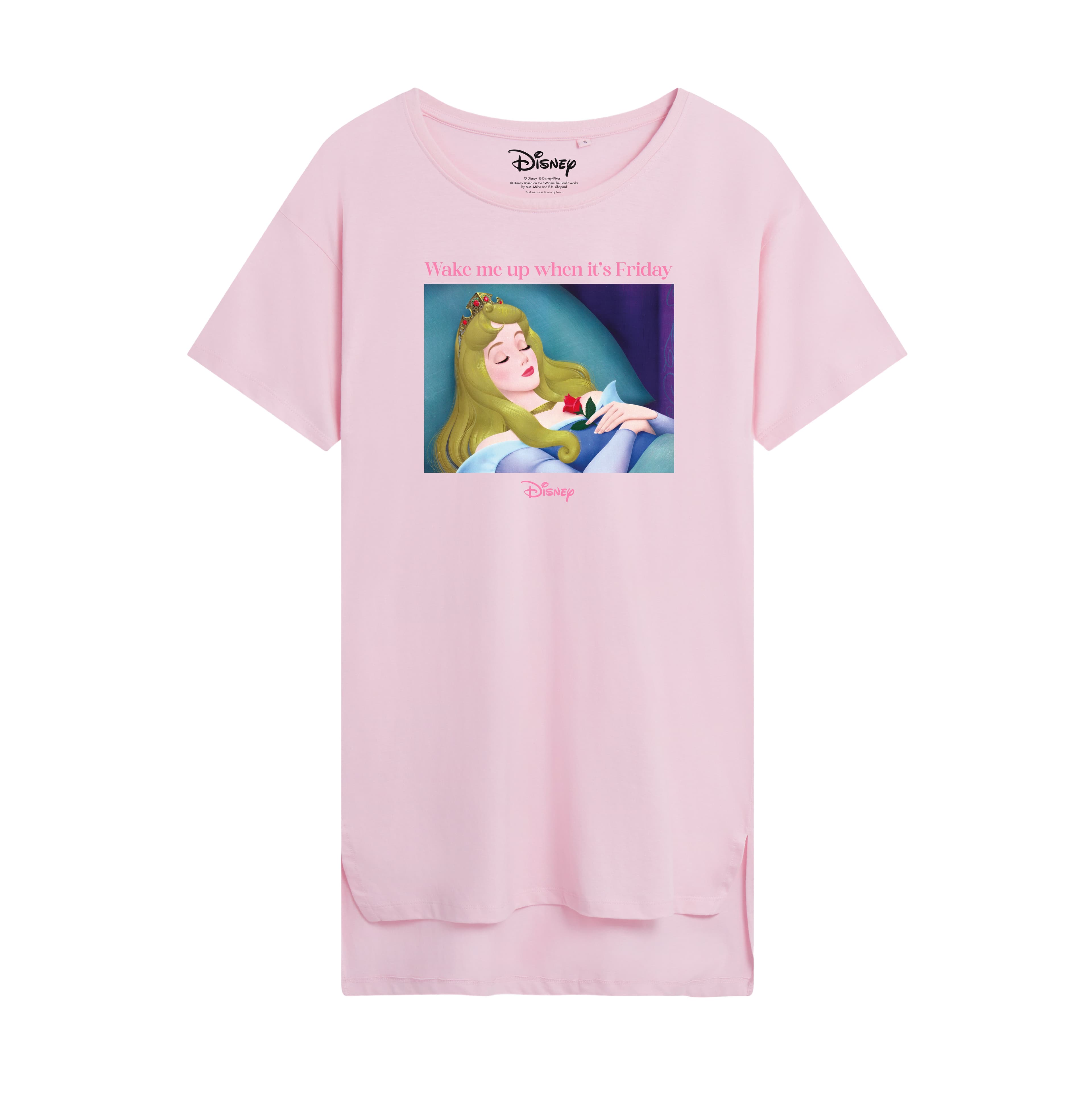 Princess Wake Me On Friday Sleep T Shirt