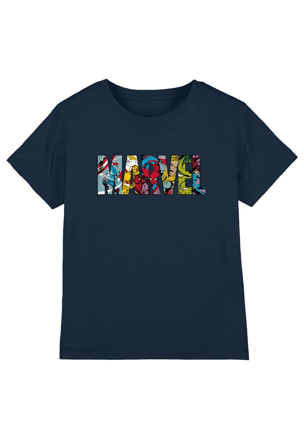 Logo Characters Cotton T Shirt