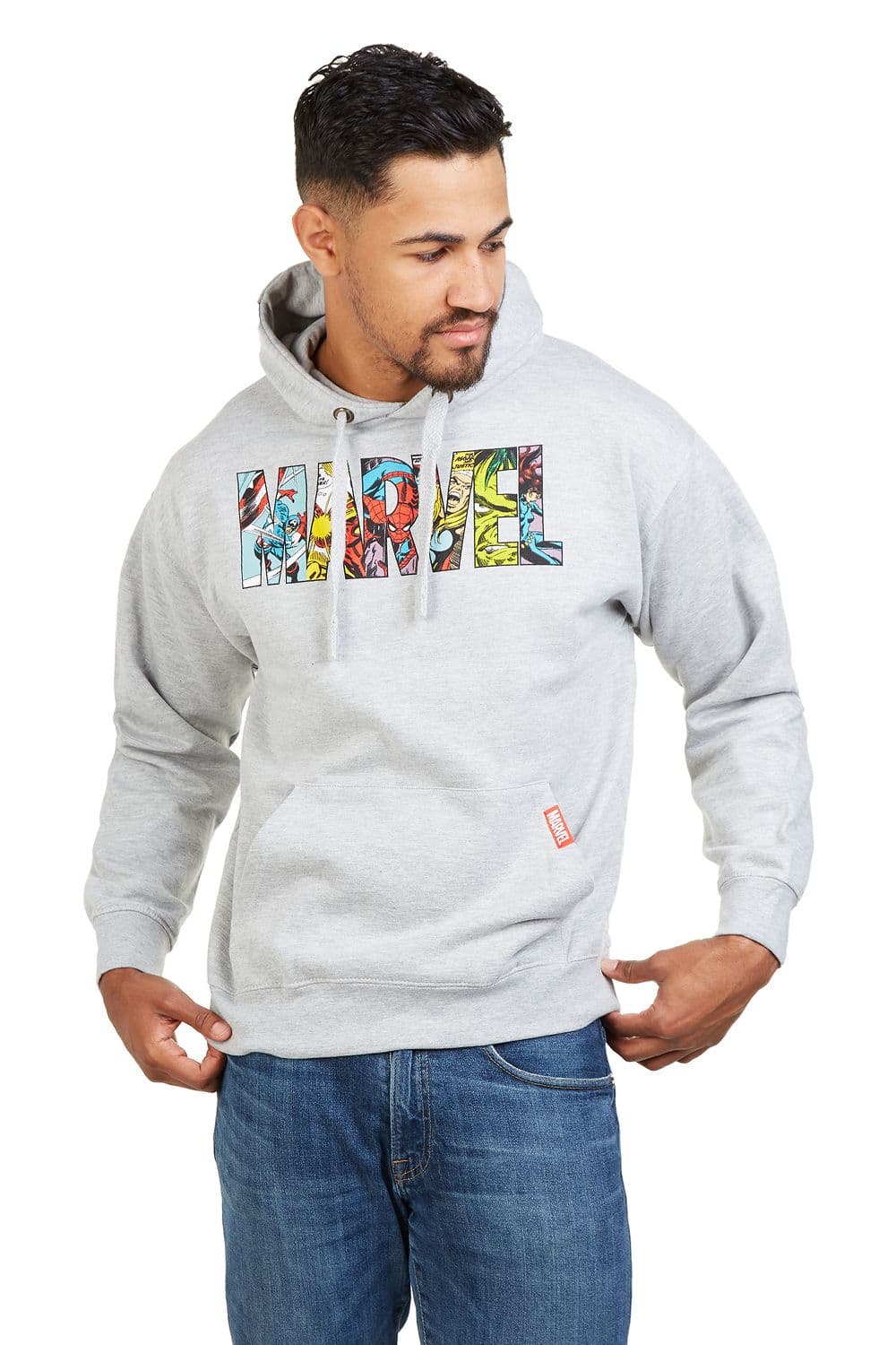 Logo Characters Pullover Hoodie