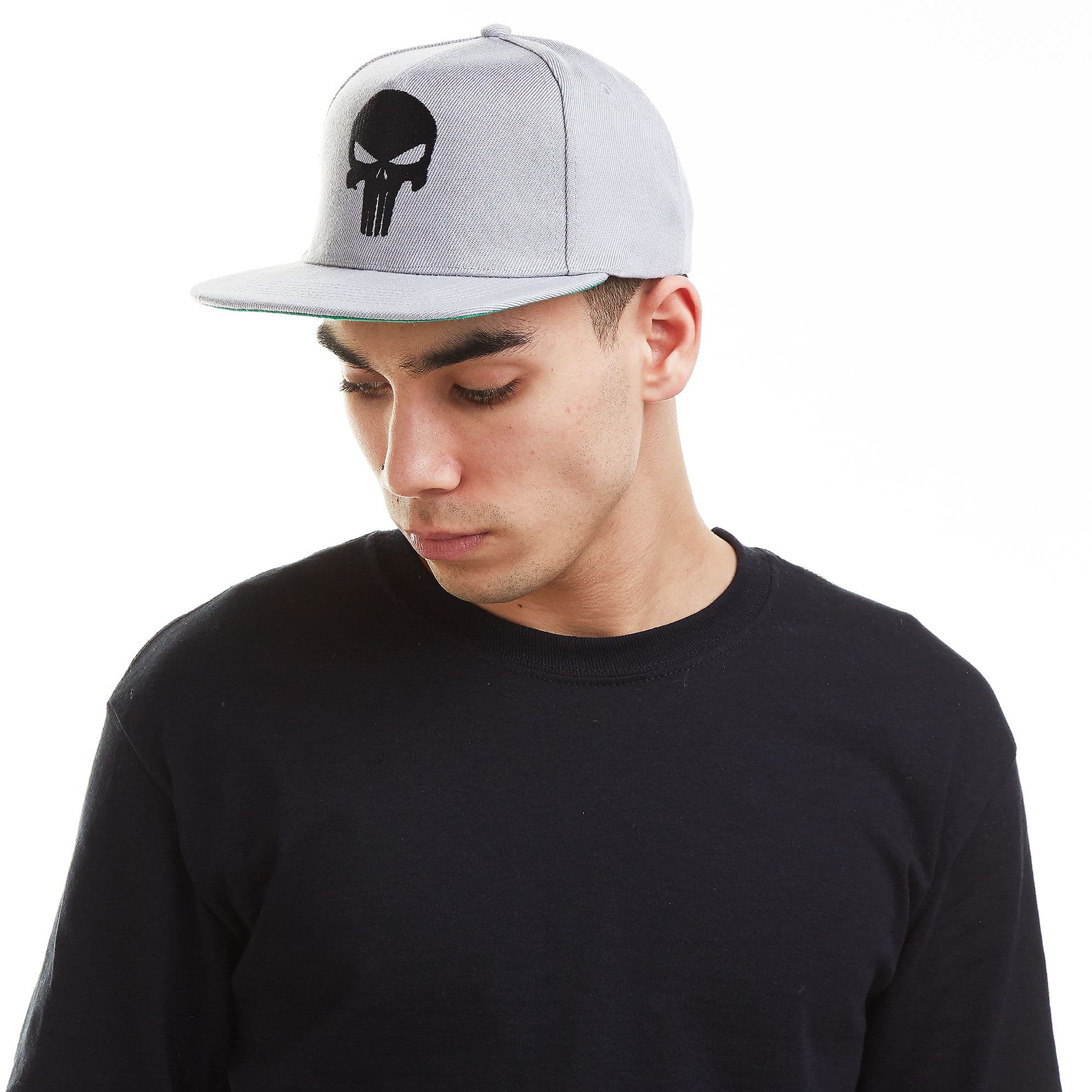 Punisher Skull Snapback Cap
